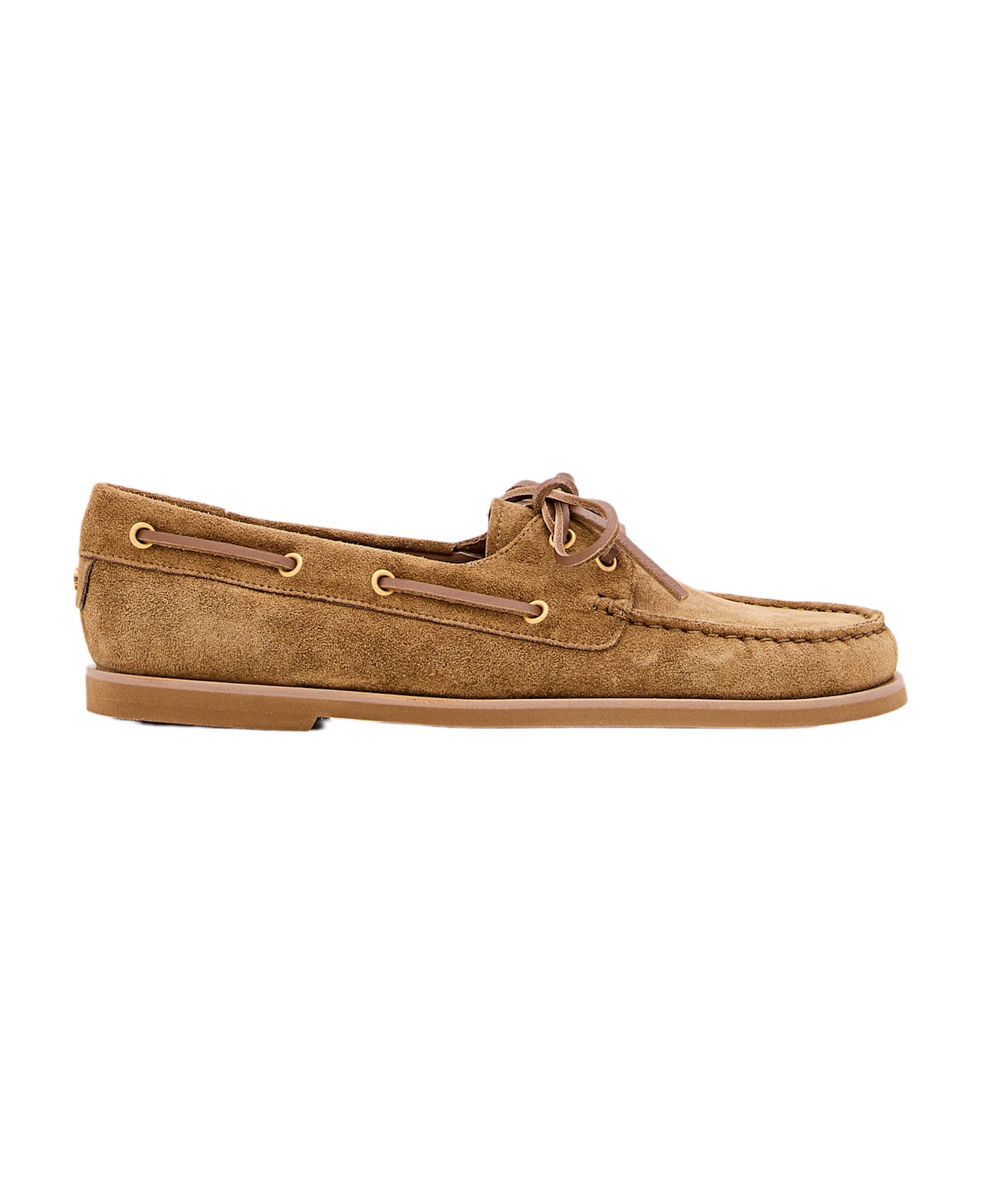 Gianvito Rossi Suede Loafer - Brown