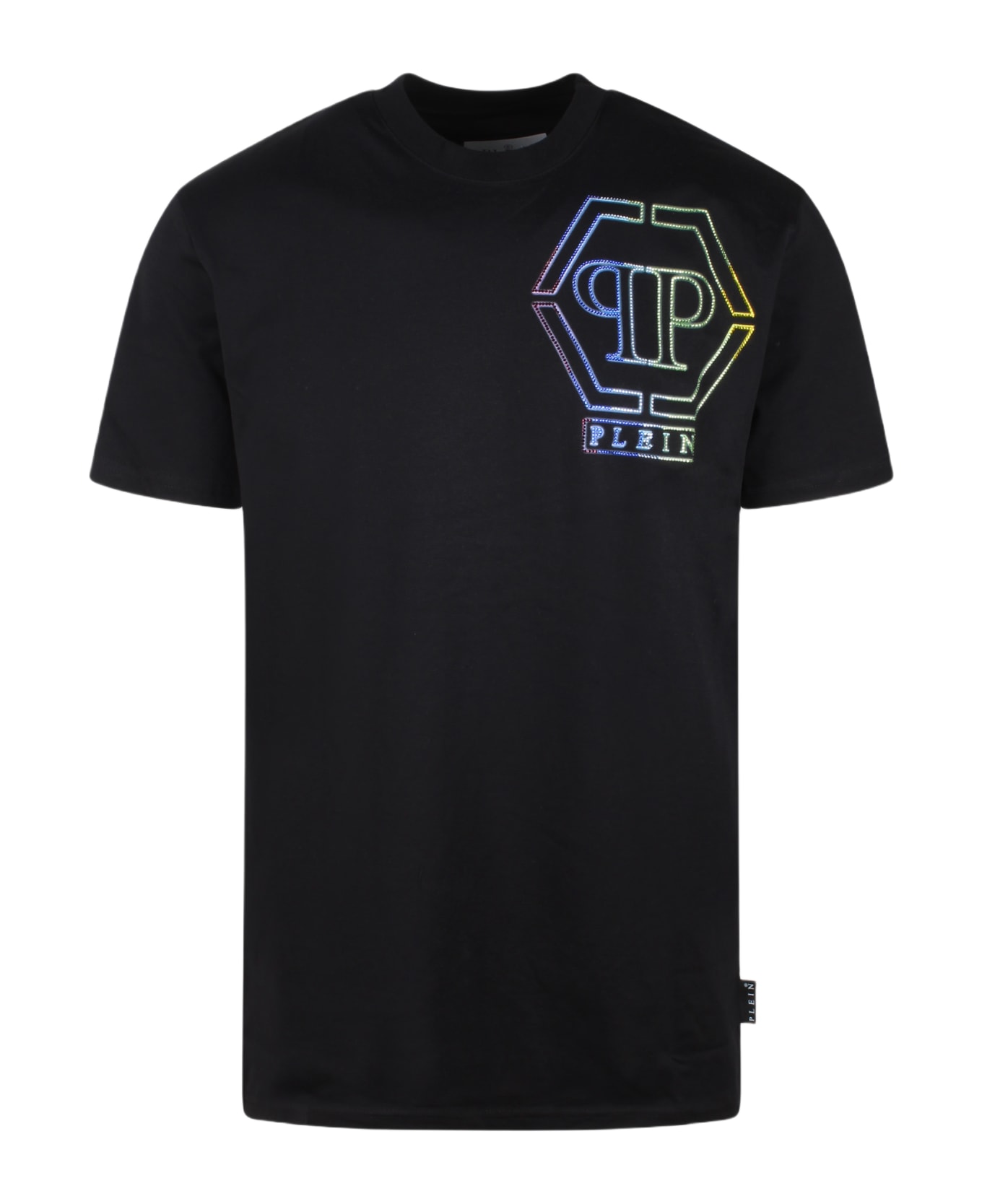 Philipp Plein Crewneck Ss T-shirt - Black シャツ