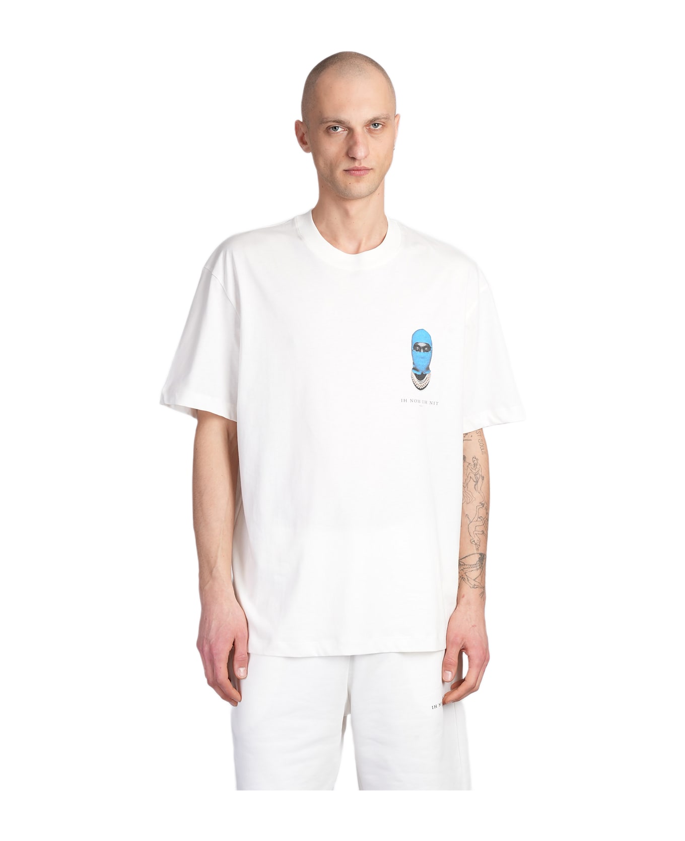 ih nom uh nit T-shirt In White Cotton - white