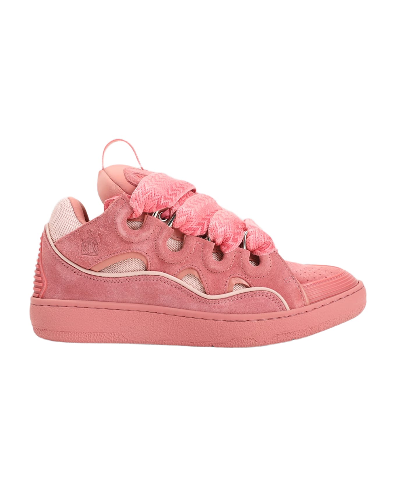Lanvin Curb Sneakers - Litchi