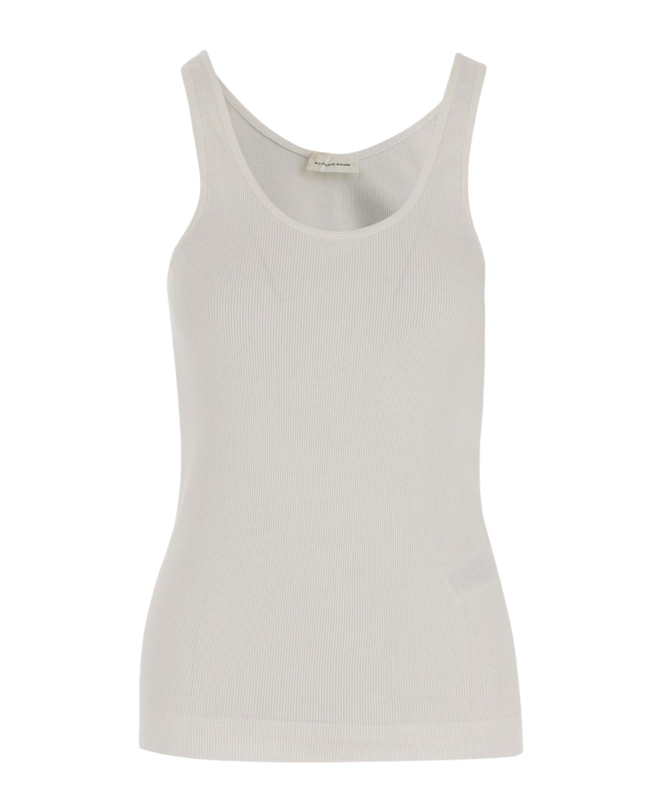By Malene Birger Face Cotton Top - SOFT WHITE