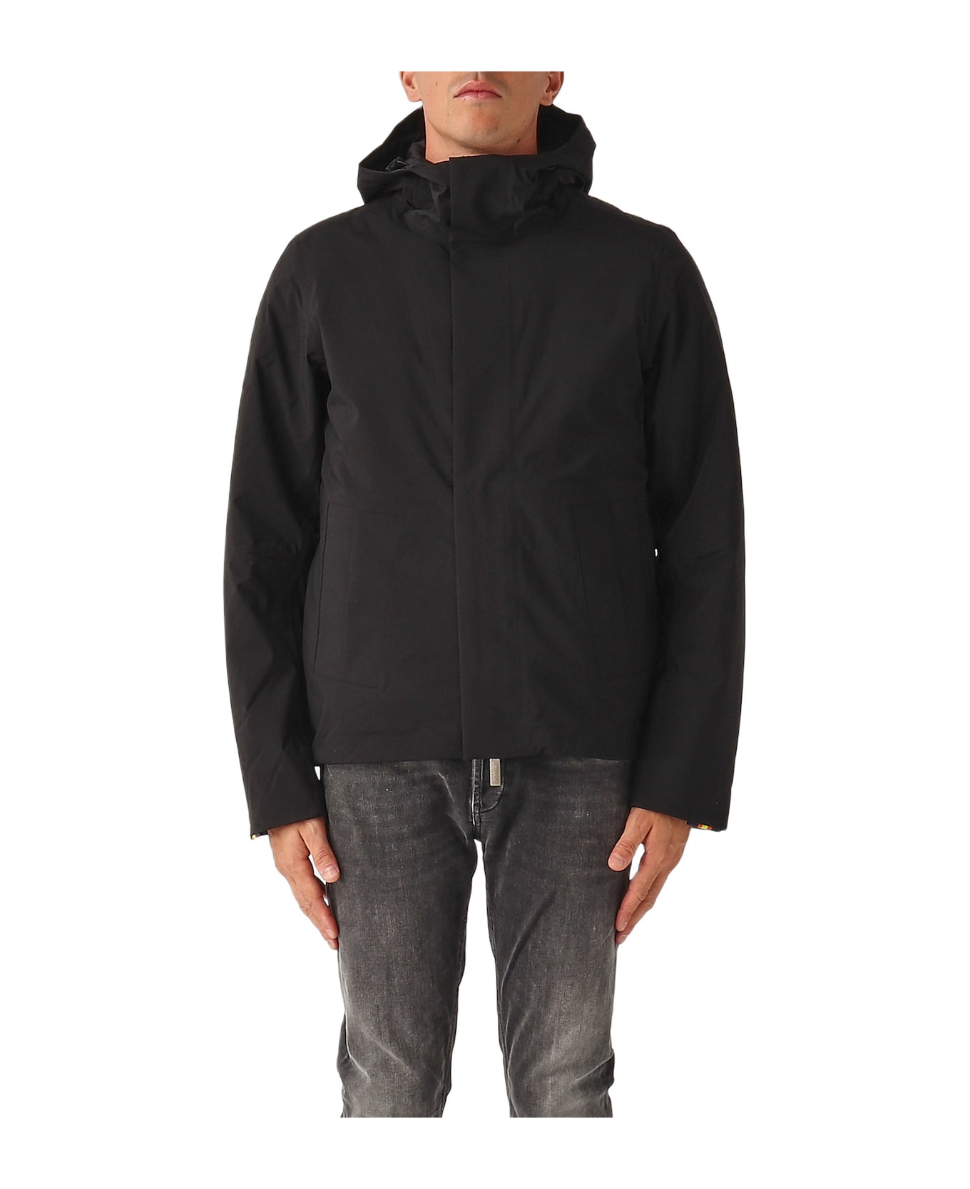 K-Way Jacken Bonded Padded Jacket - NERO