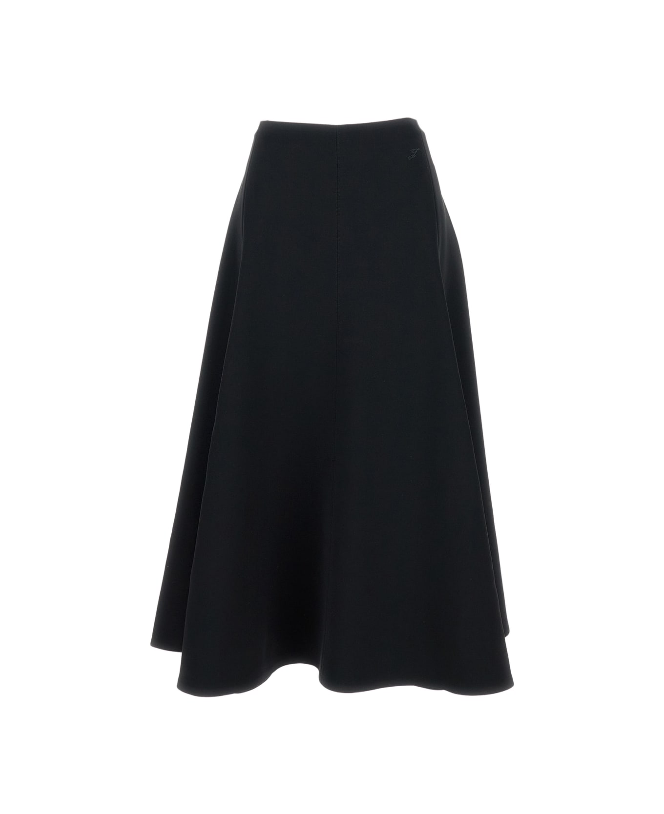Jacquemus La Jupe Triangle Skirt - Black