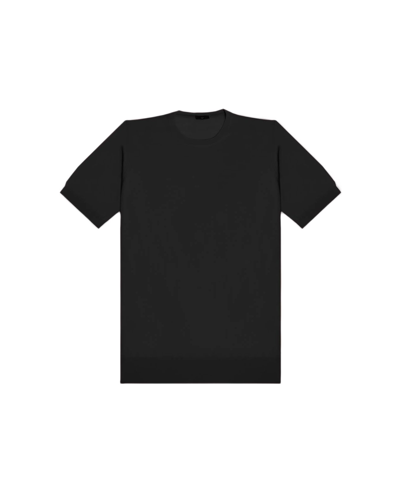 Larusmiani Brighton T-shirt Sweater - Black