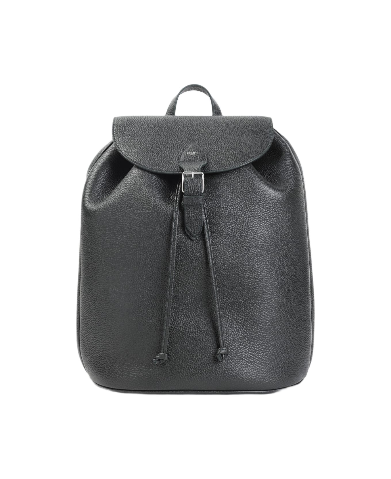 Celine Large Folco Backpack - Ng Night Green