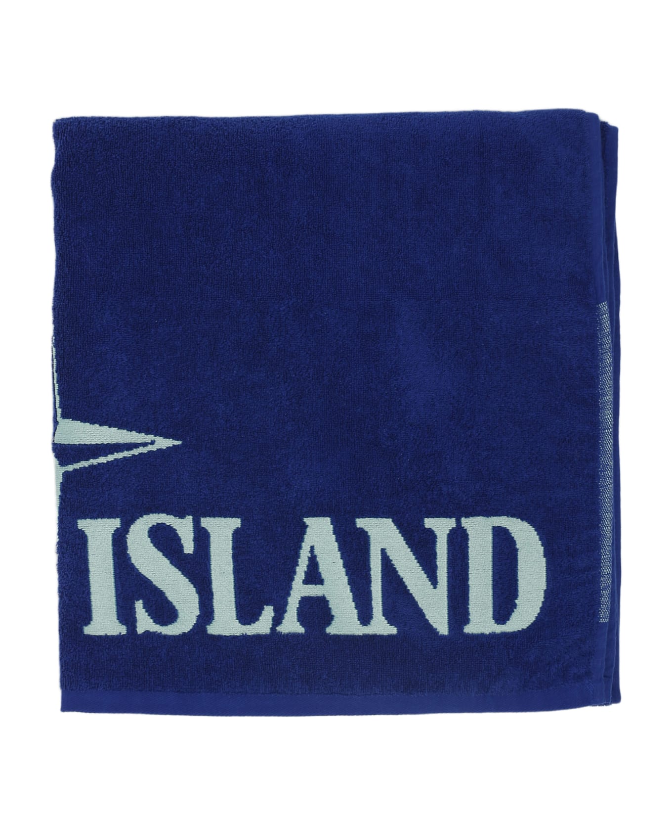 Stone Island Junior Beach Towel Towel - BLU-VIOLA アクセサリー＆ギフト