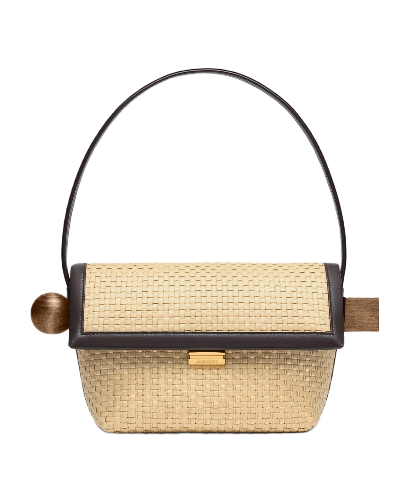 Jacquemus Le Rond Carre Shoulder Bag - Natural