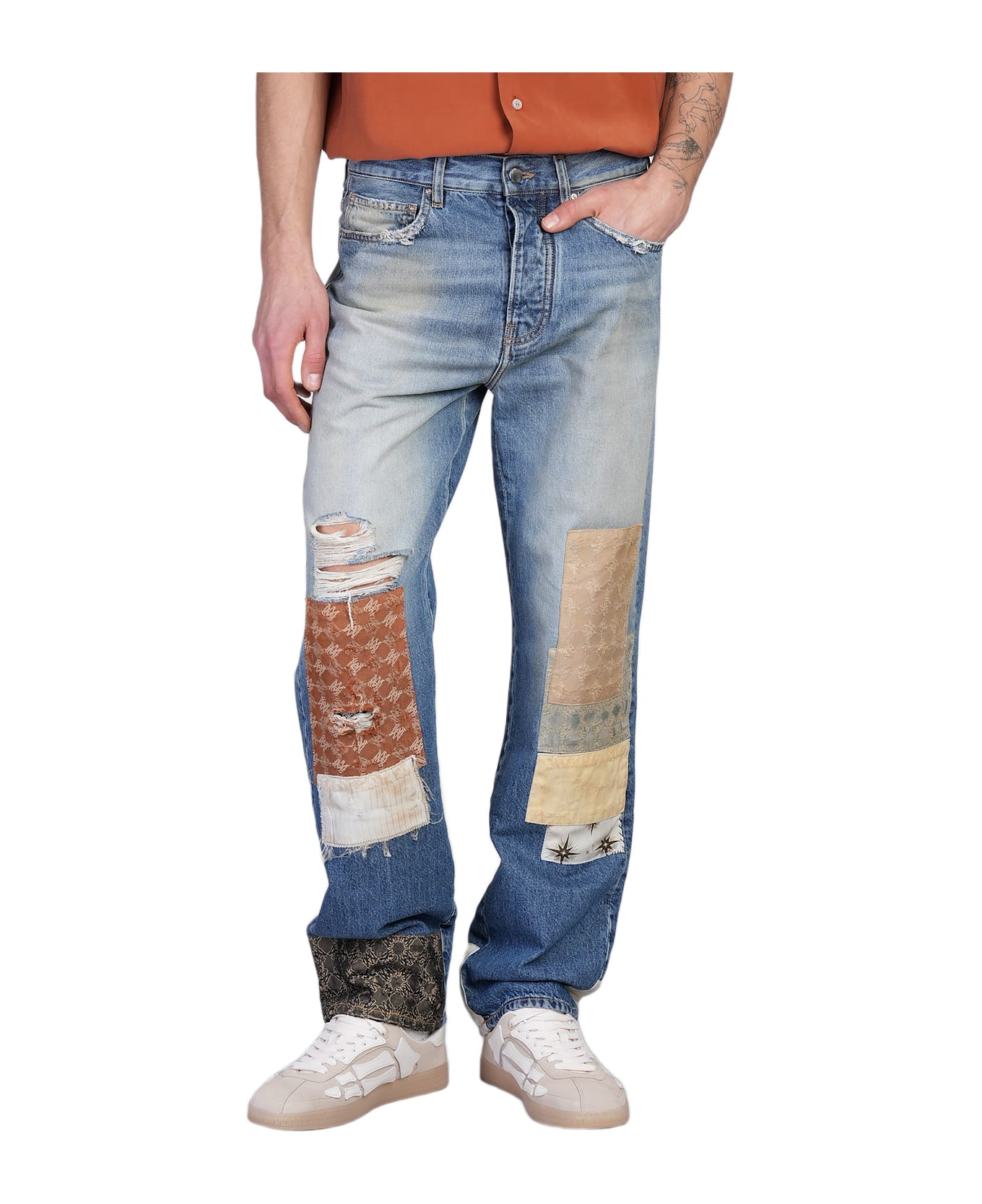 AMIRI Jeans In Blue Denim - blue
