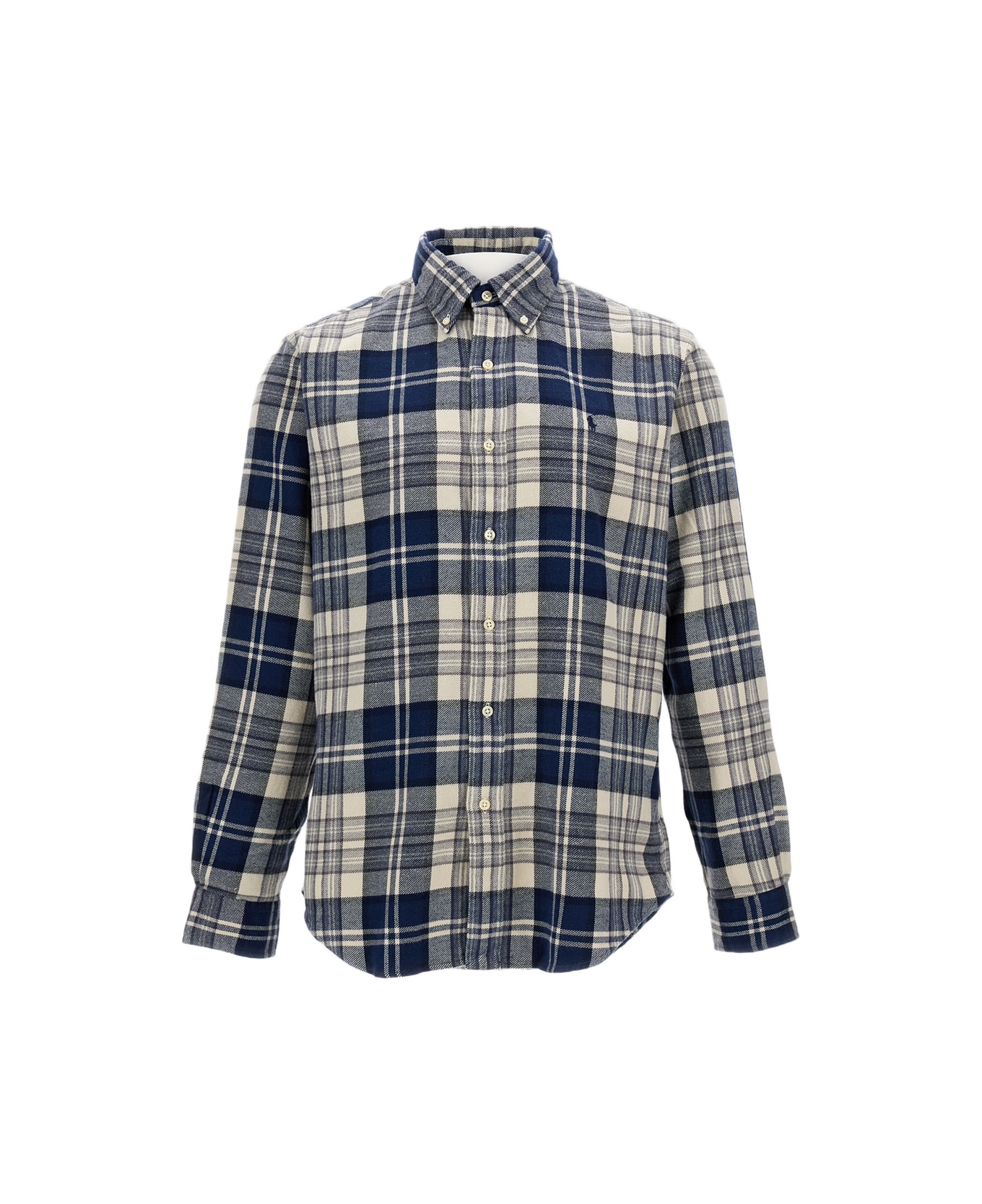 Polo Ralph Lauren Tartan Shirt - White