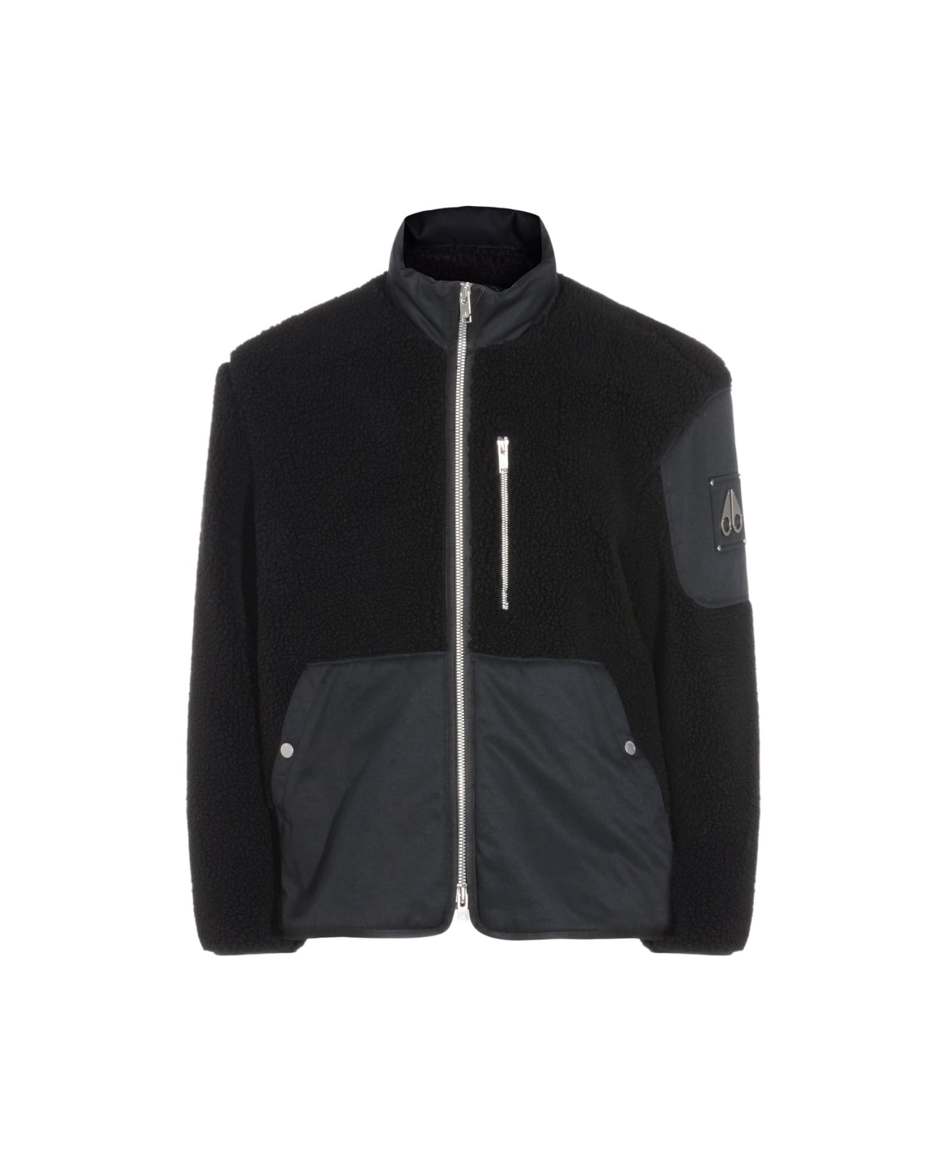 Moose Knuckles Black Casual Jacket - Black