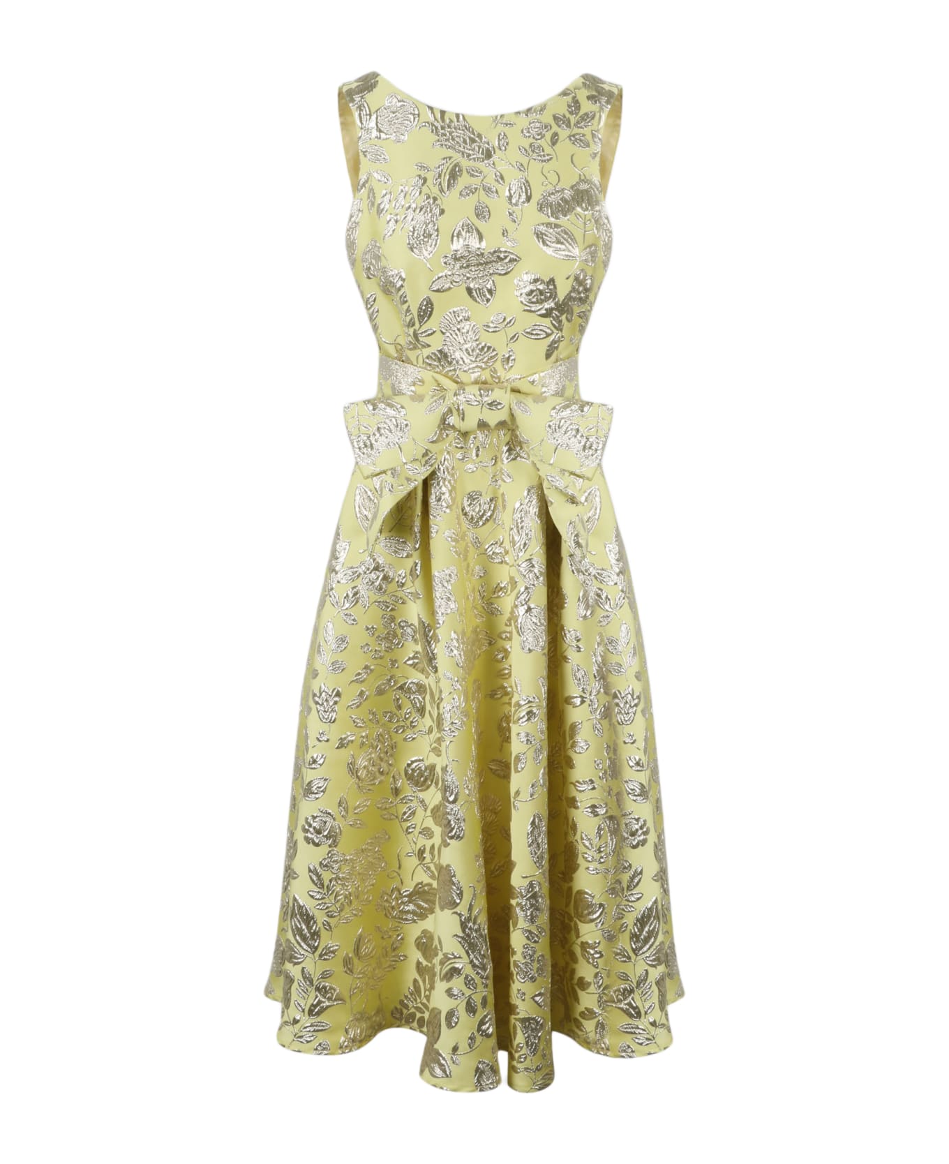 Parosh Phillys Dress - Yellow & Orange
