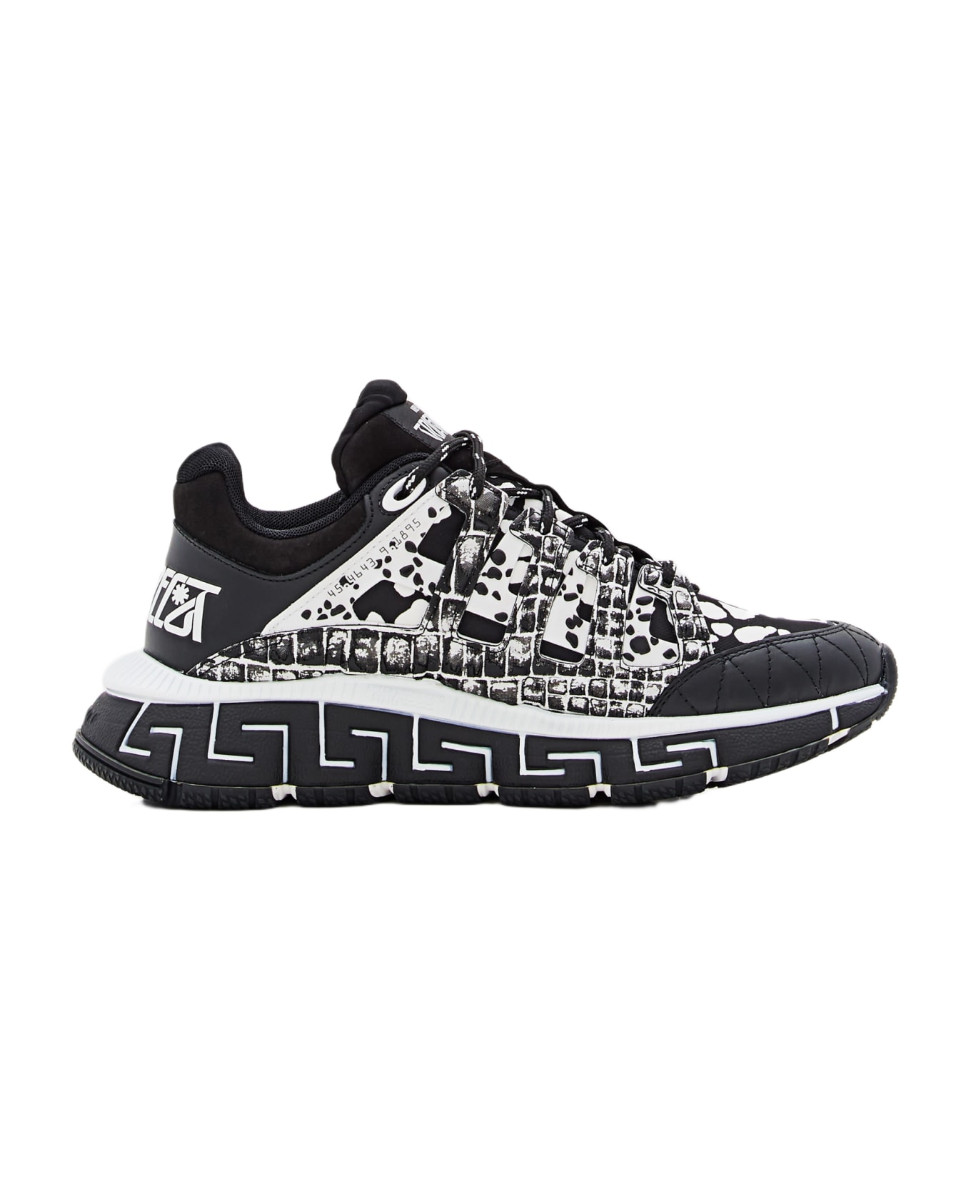 Versace Trigreca Sneakers - Black