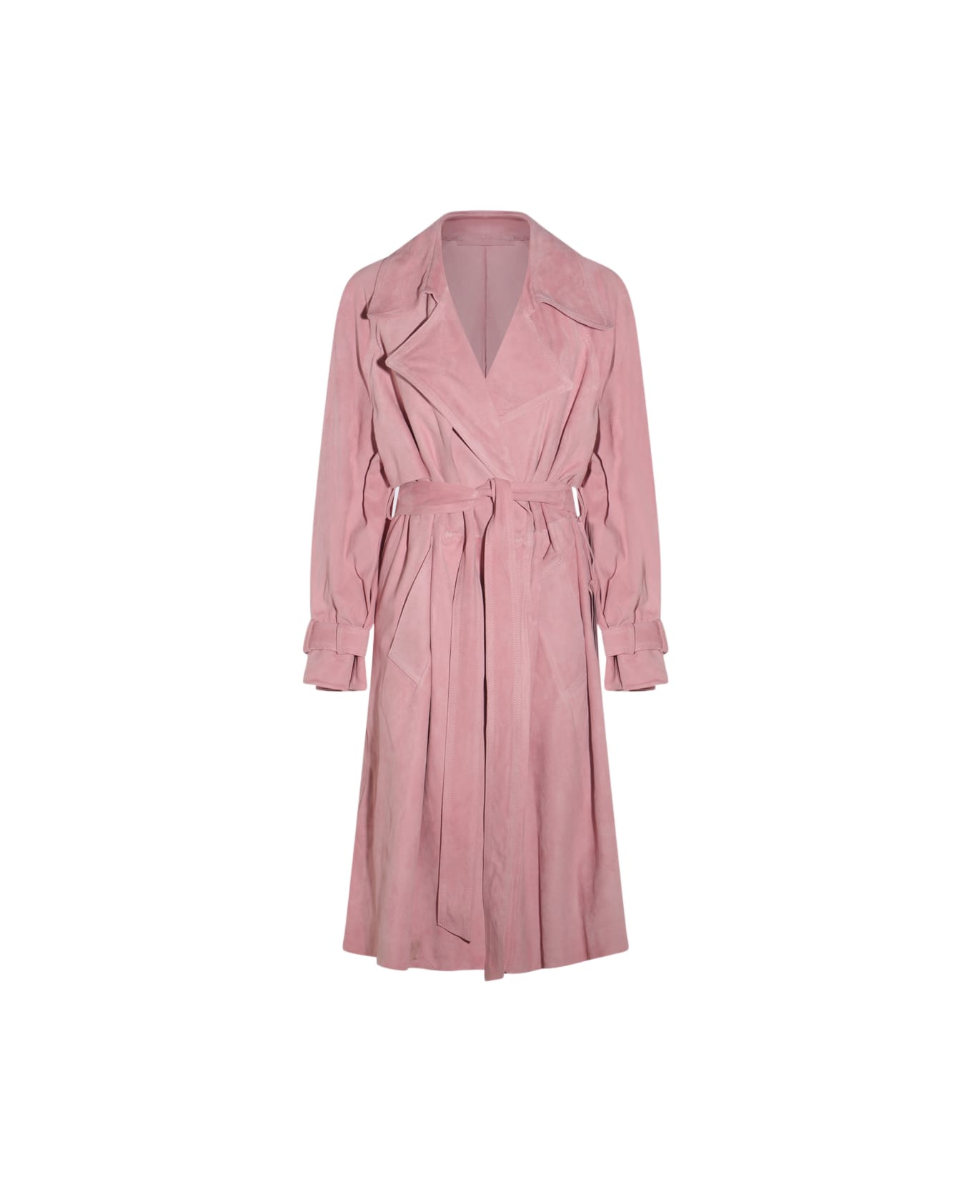 Salvatore Santoro Pink Leather Jacket - CAM ROSE