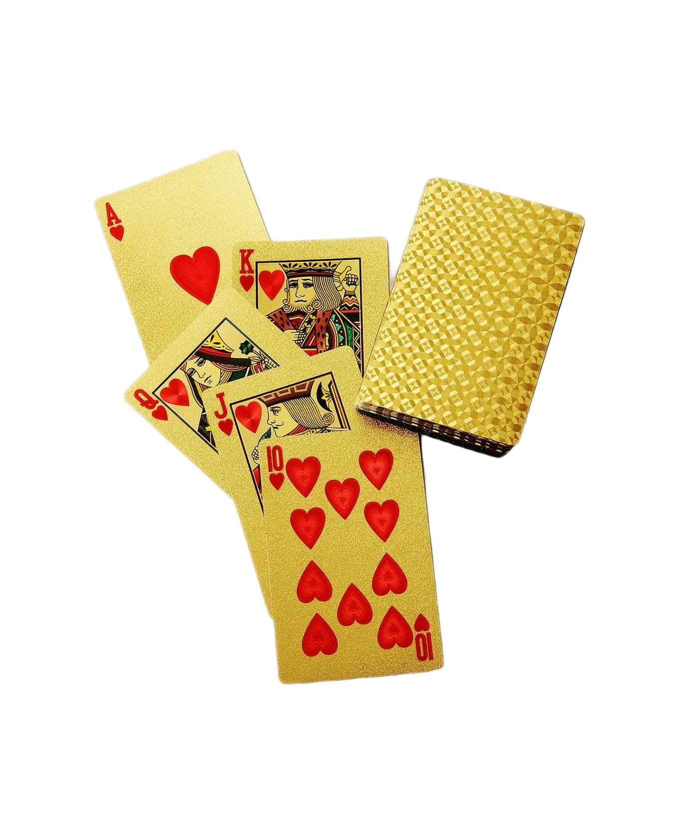 Larusmiani Playing Cards 'venezia' Game - Gold テーブルゲーム