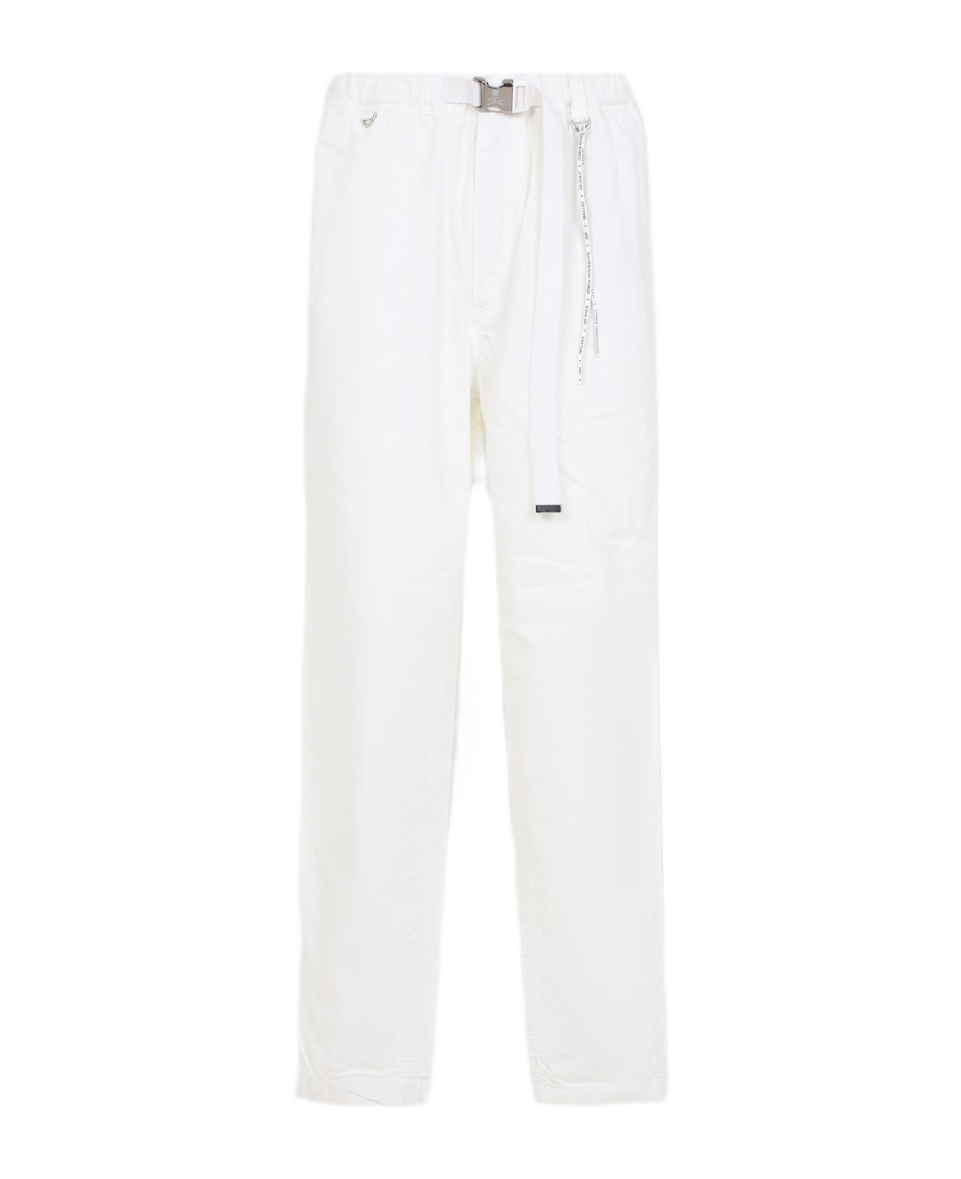 MASTERMIND WORLD Regular Fit Belted Easy Pants - White
