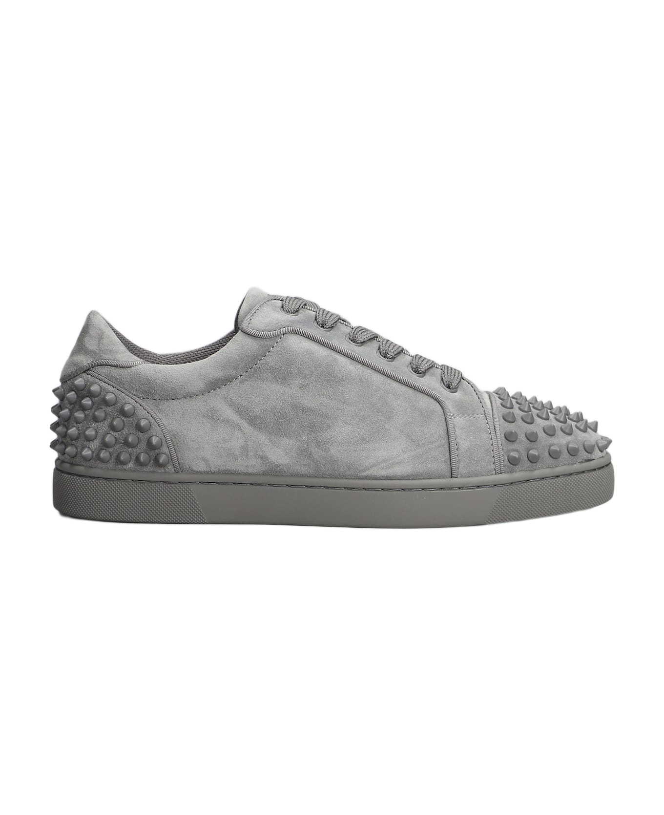 Christian Louboutin Seavaste 2 Sneakers In Grey Suede - grey スニーカー