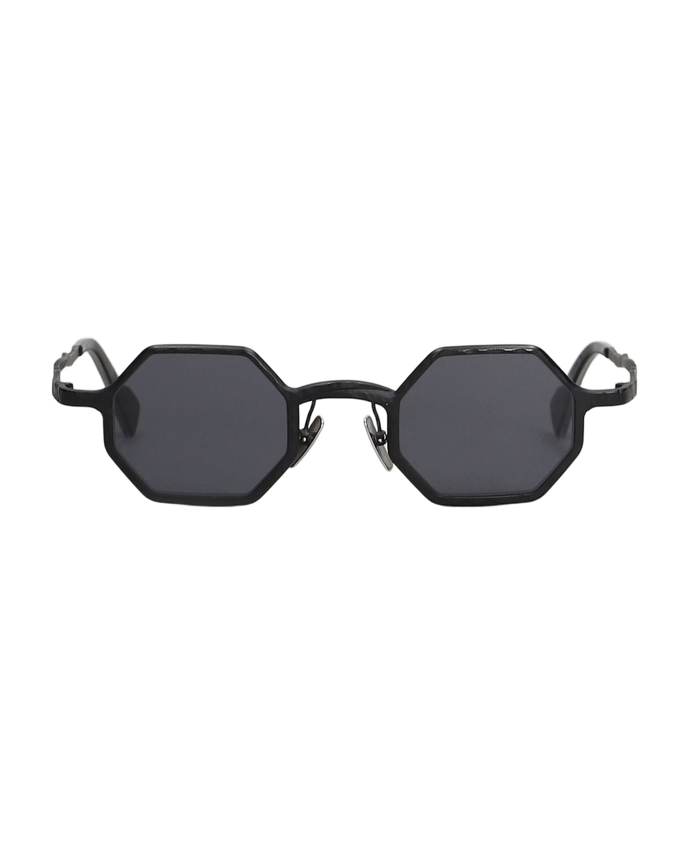 Kuboraum Z19 Sunglasses In Black Metal Alloy - black