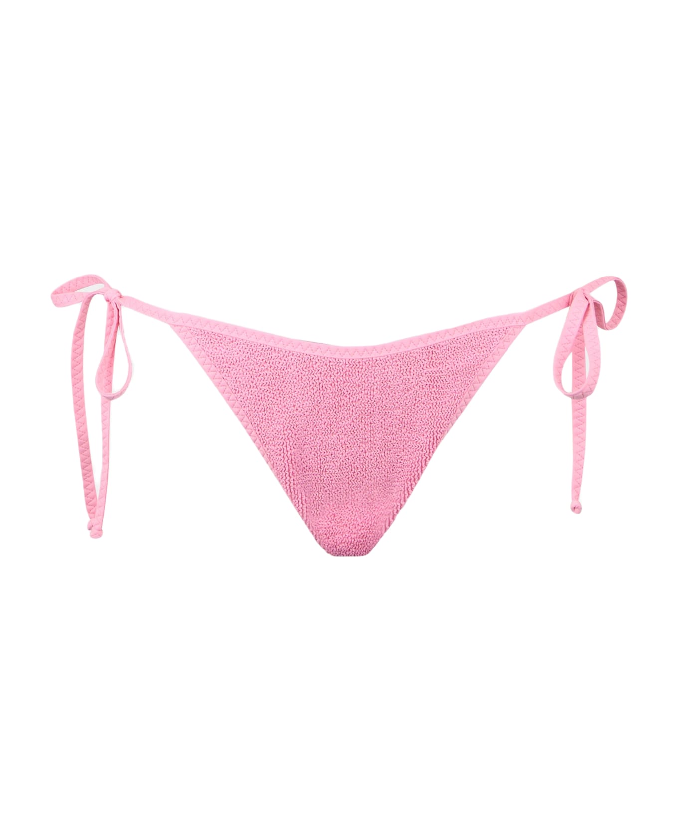 MC2 Saint Barth Woman Crinkle Pink Swim Briefs - PINK