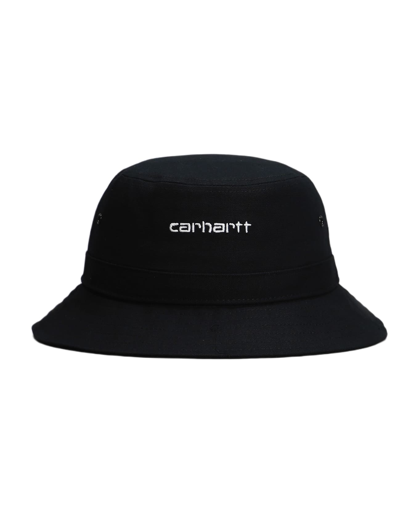 Carhartt Script Bucket Hat - Xx Black White