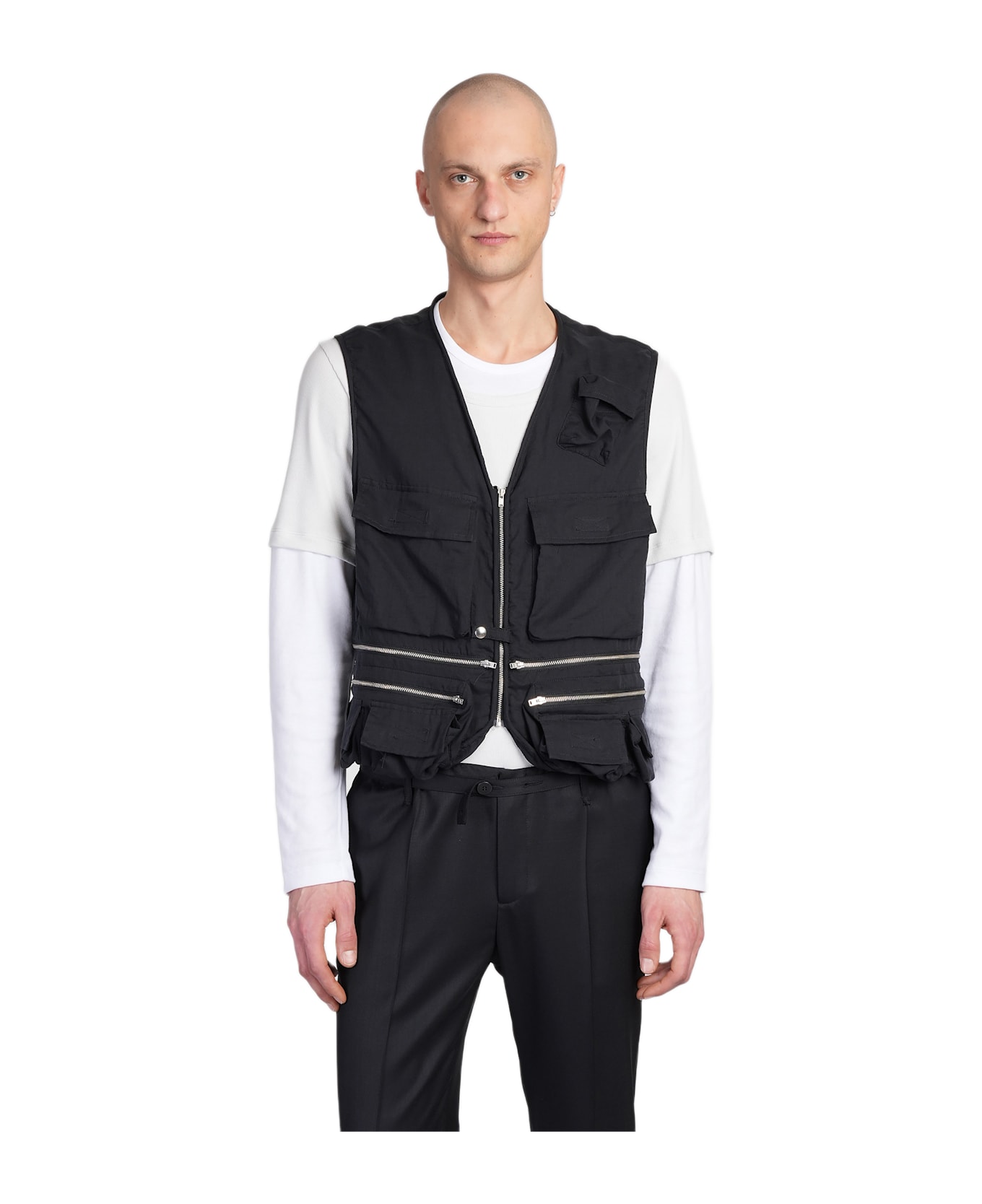 Magliano Vest In Black Cotton - black