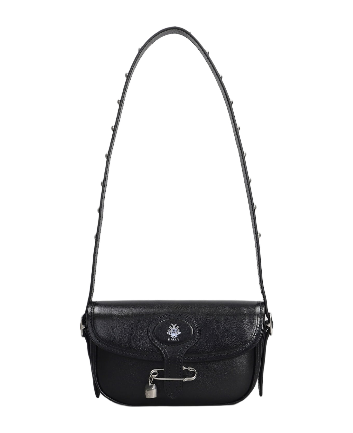 Bally Beckett Cross Shoulder Bag In Black Leather - black