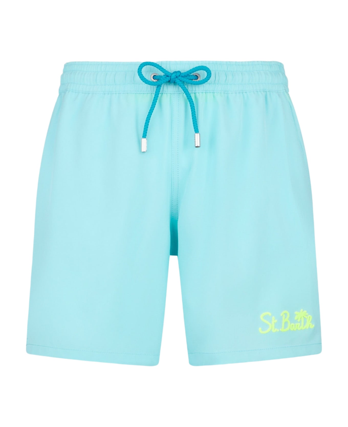 MC2 Saint Barth Man Water Green Comfort Swim Shorts - GREEN スイムトランクス