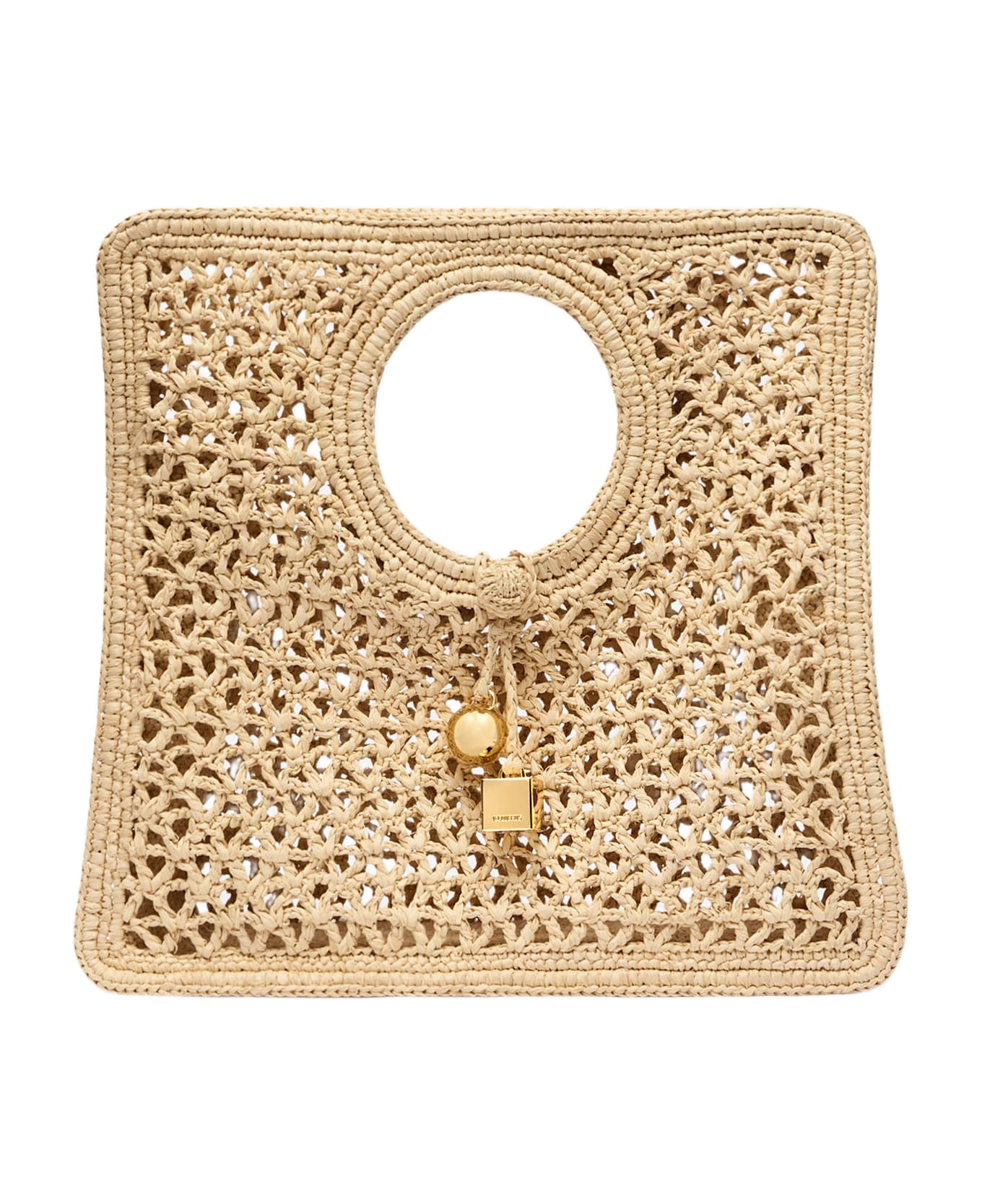 Jacquemus Le Petit Carre Spiaggia Bag - Beige
