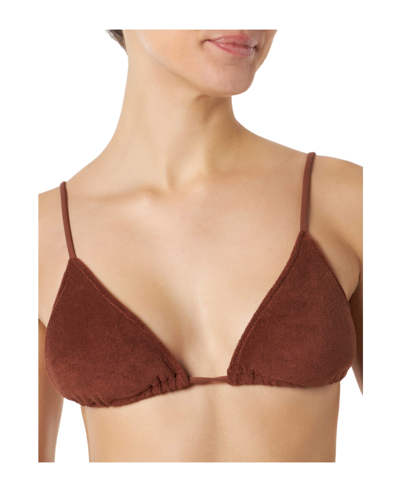 MC2 Saint Barth Woman Terry Triangle Top Swimsuit
