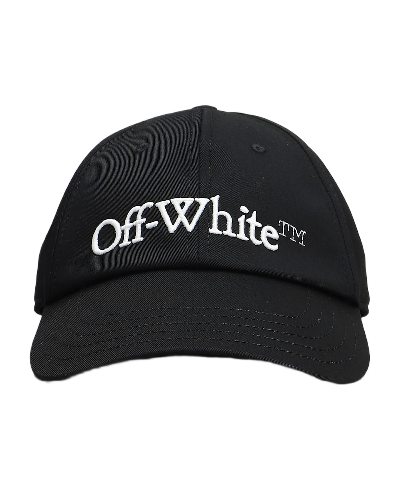 Off-White Hats In Black Cotton - black