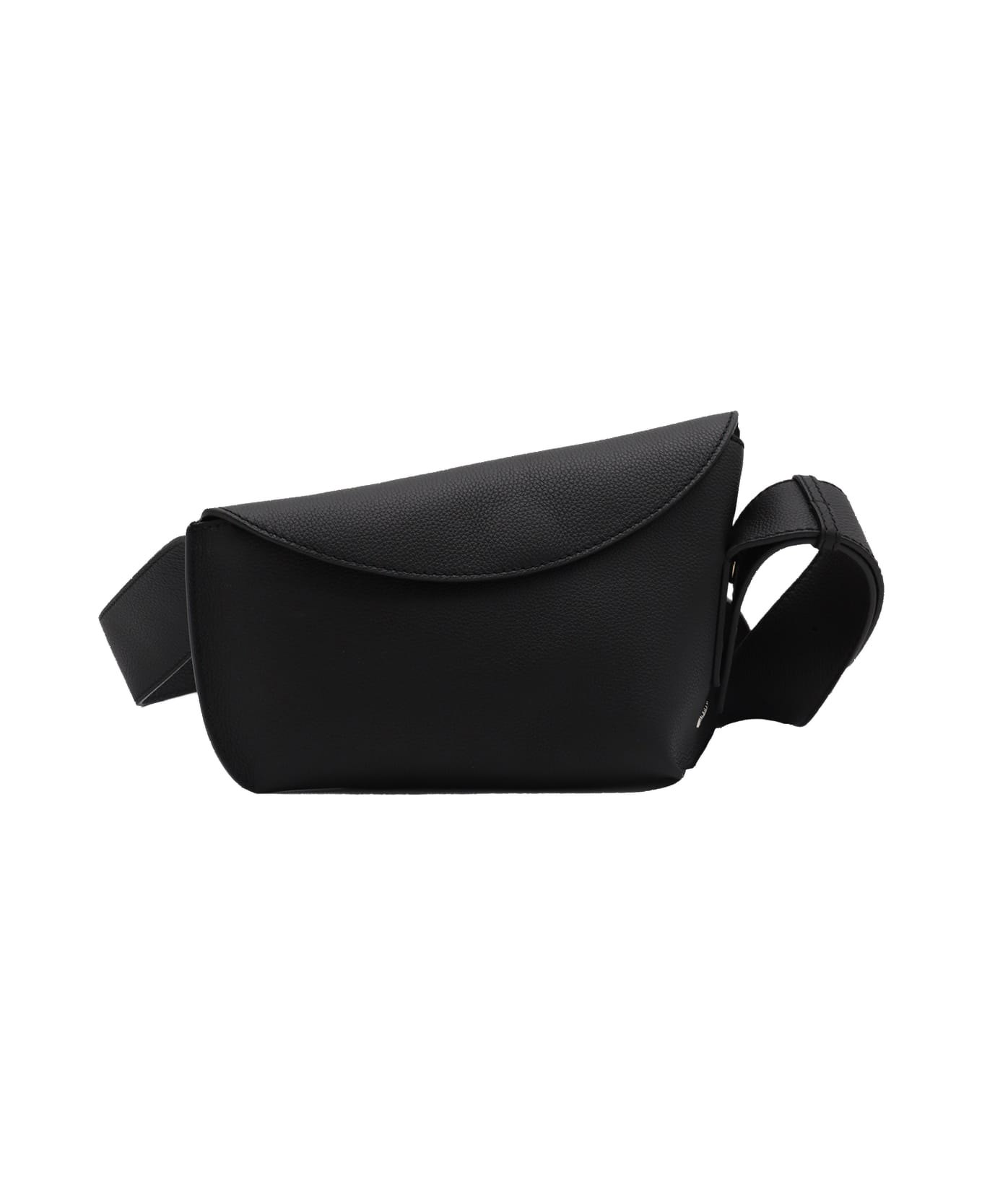 Alexander McQueen Black Leather Crossbody Bag - Black