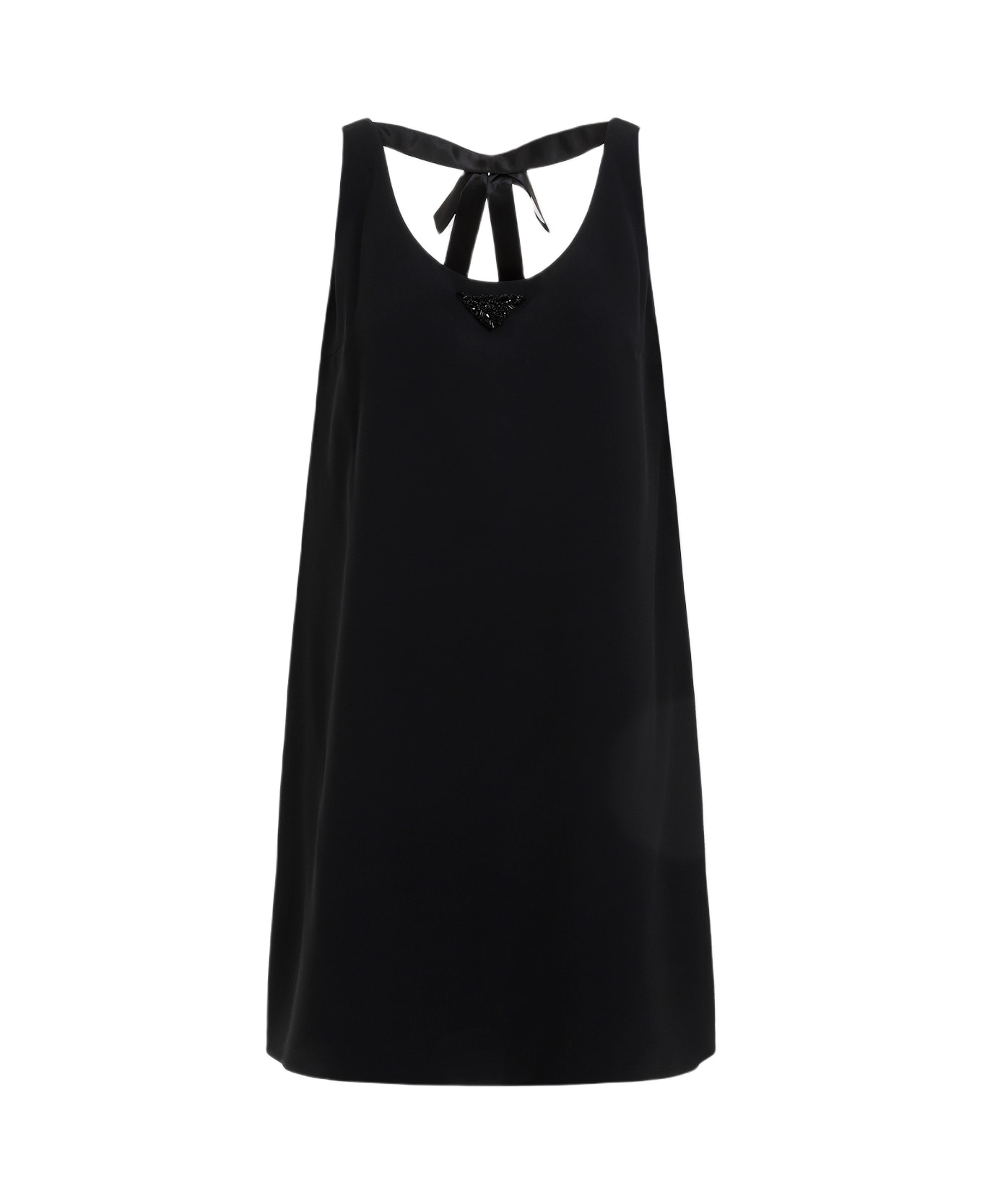 Prada Crepe Dress - Nero