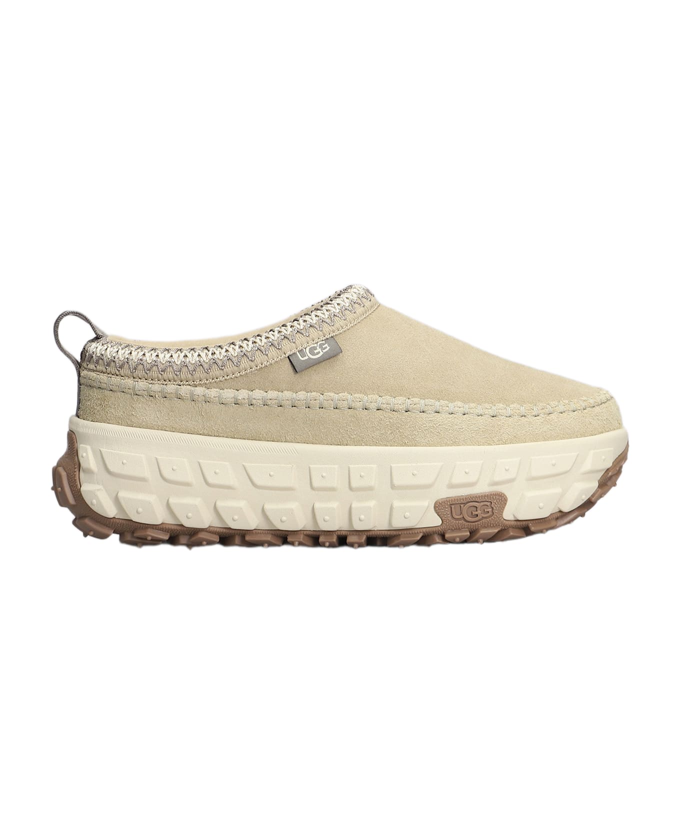 UGG Venture Daze Sneakers In Beige Suede - beige