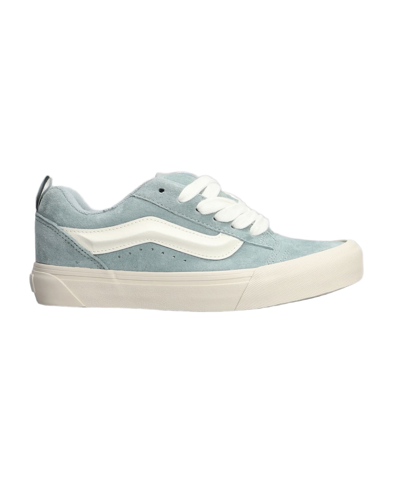 Vans Knu Skool Sneakers In Grey Suede - grey
