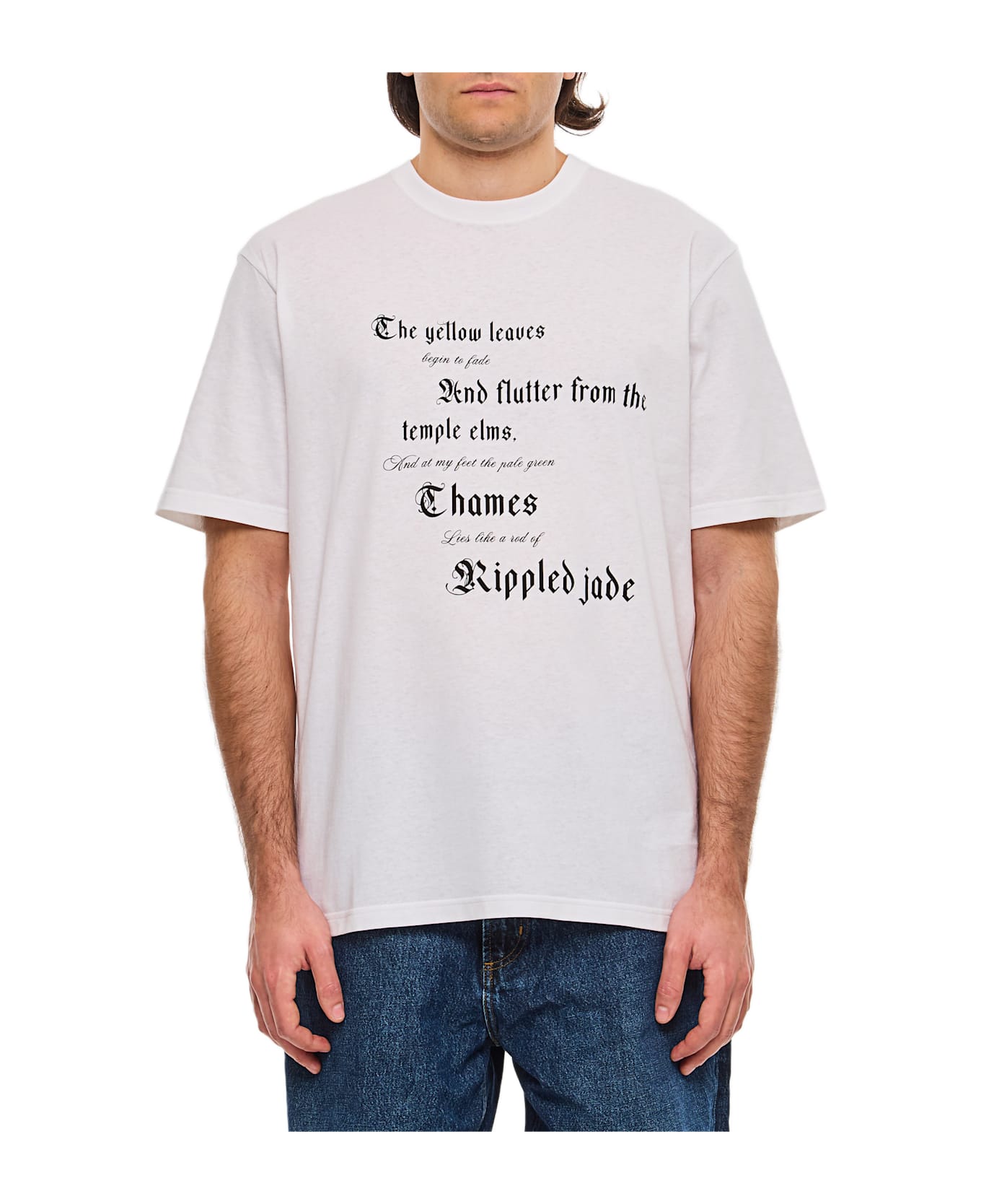 Alexander McQueen Printed T-shirt - White
