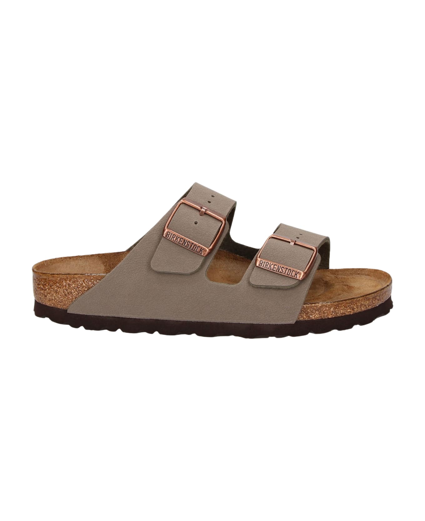Birkenstock Arizona Sandals In Birko-flor - Grey