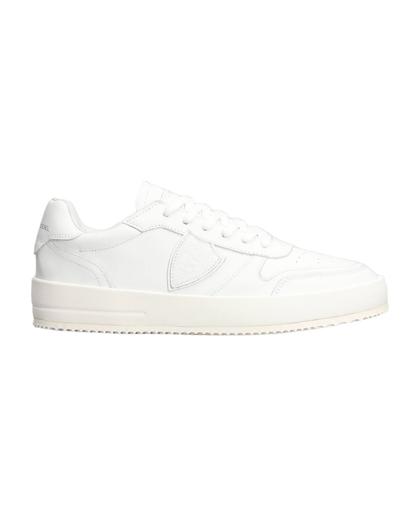 Philippe Model Nice Low Sneakers In White Leather - white スニーカー