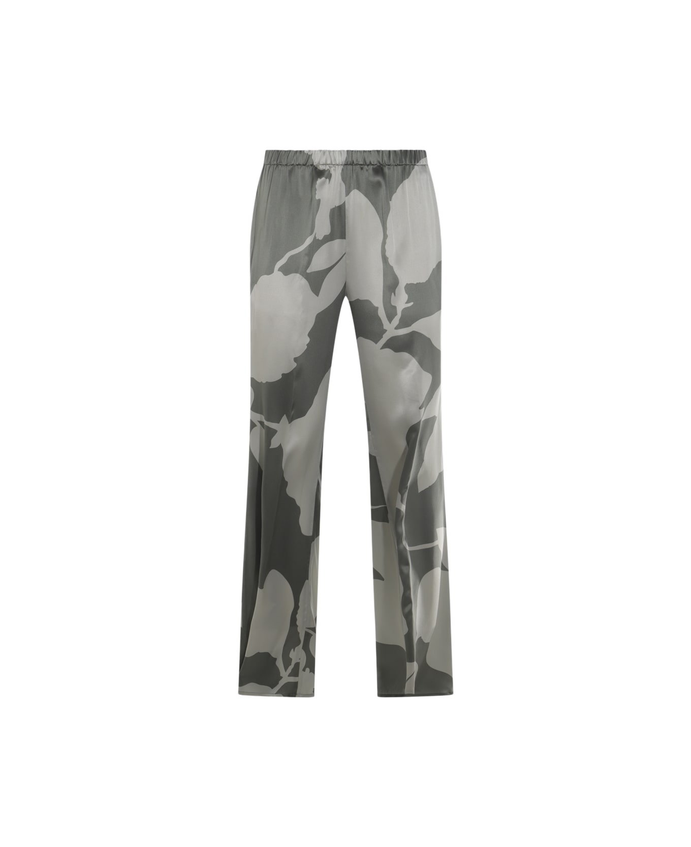 Antonelli Grey And White Pants