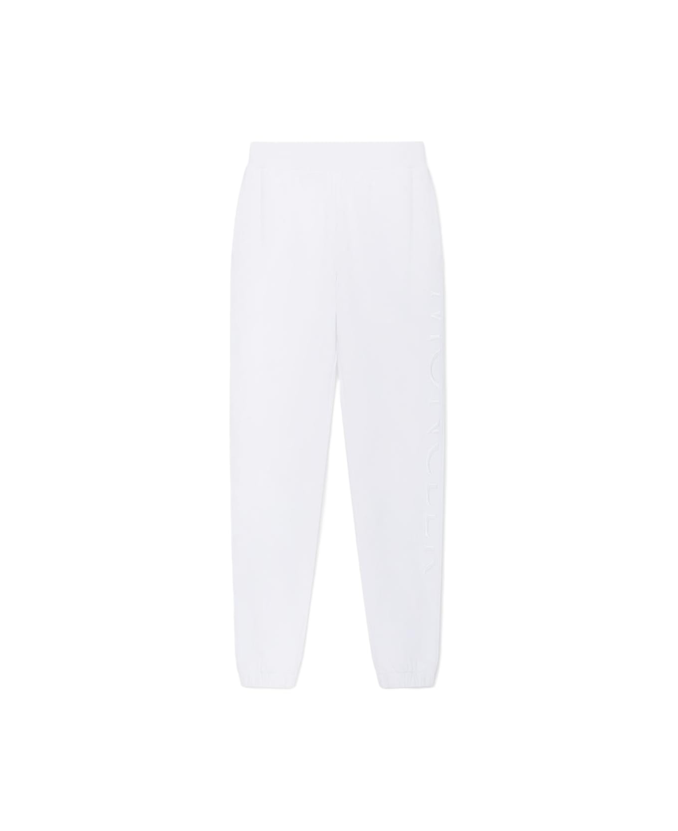 Moncler Sweatpants With Logo - White スウェットパンツ