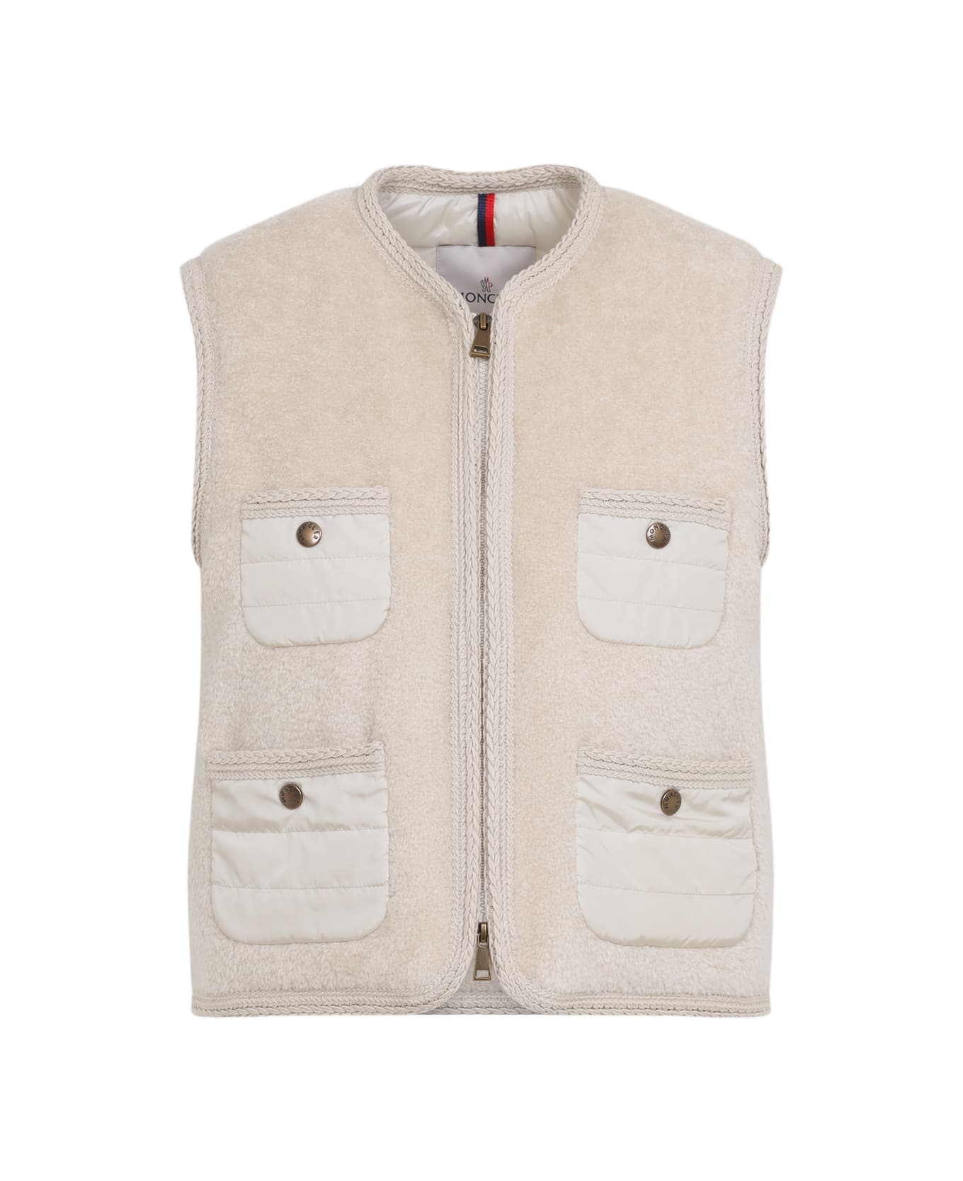 Moncler Mimosas Vest - Cream