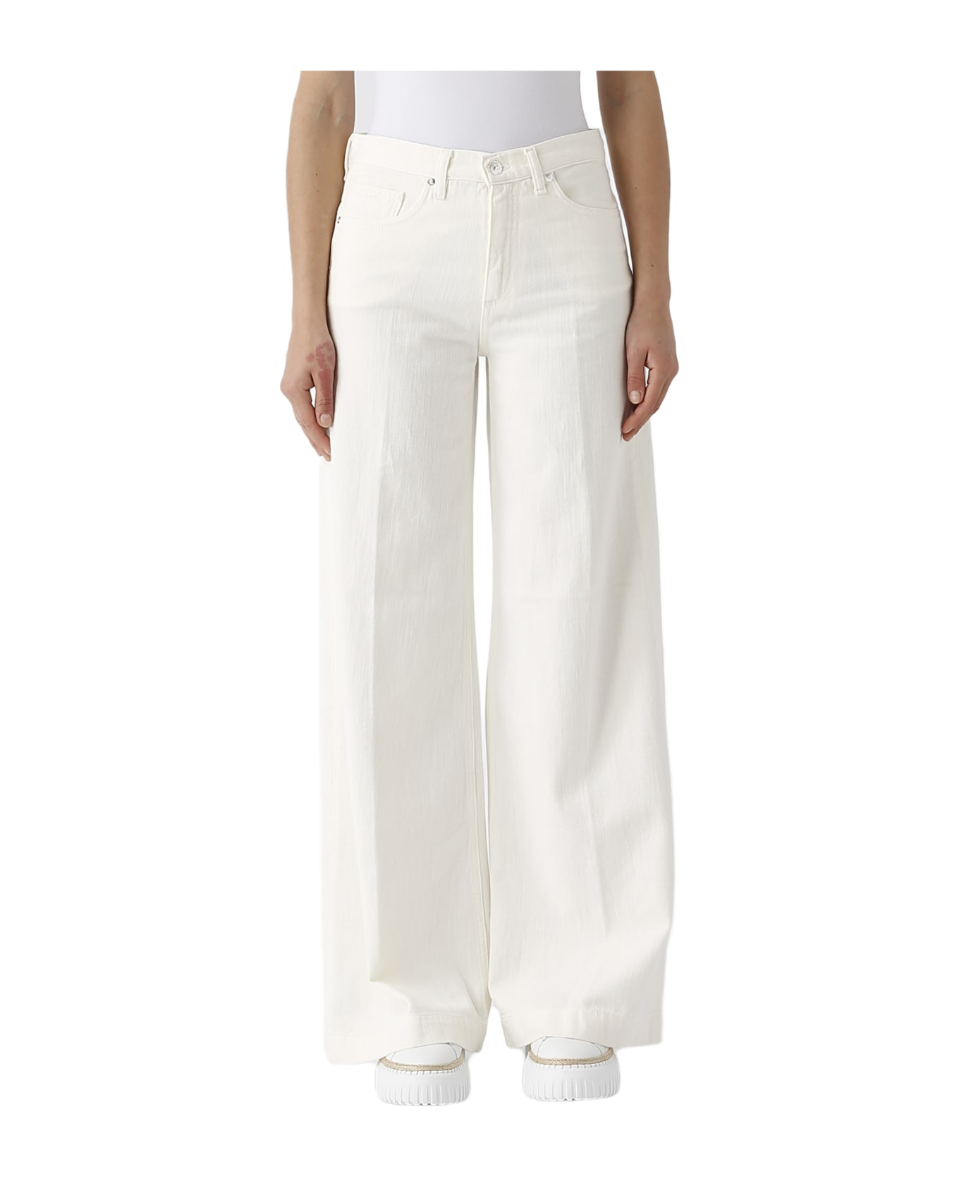 Nine in the Morning Nadia Trousers Trousers - MILK
