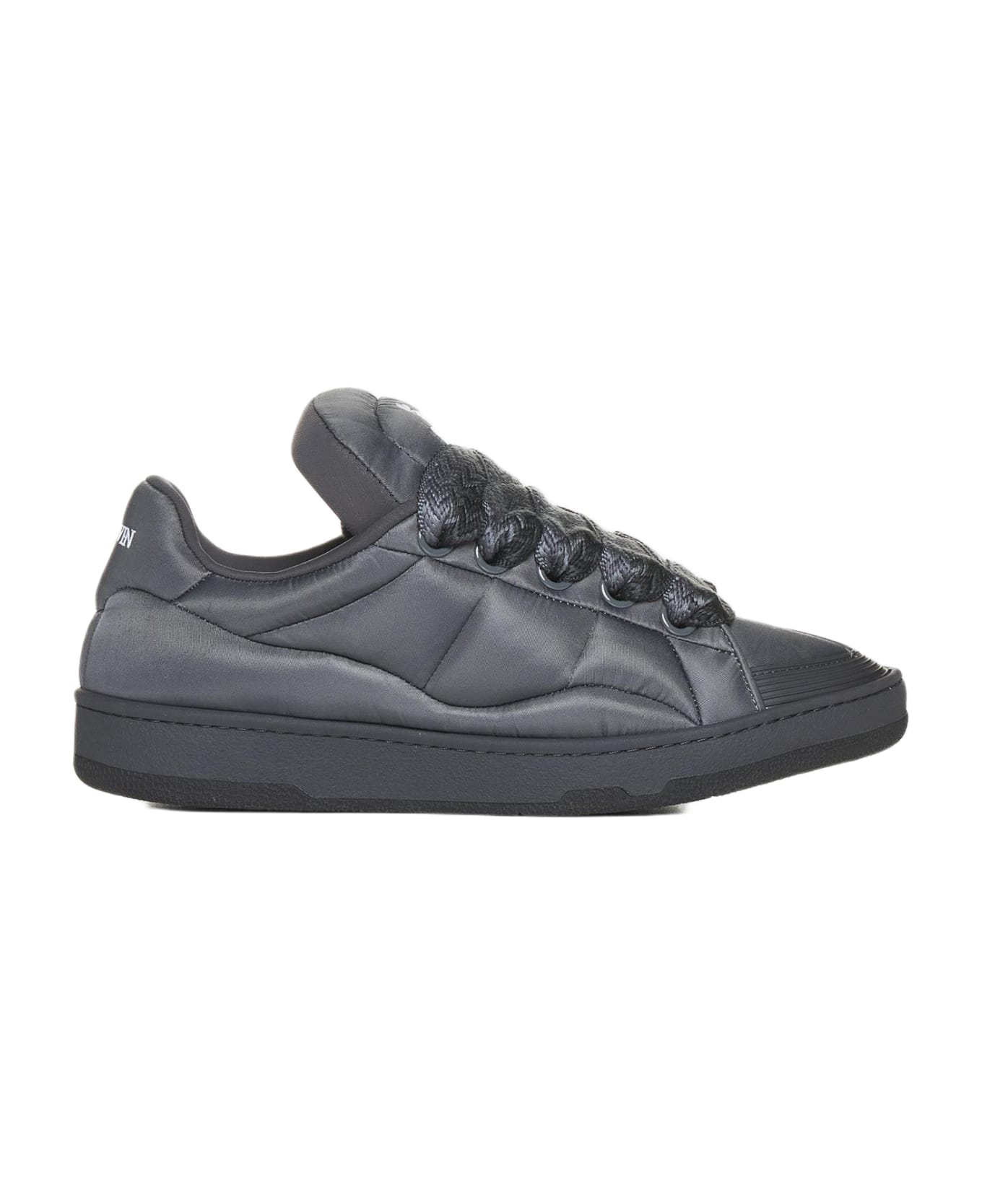 Lanvin Curb Xl Low-top Nylon Sneakers - LODEN