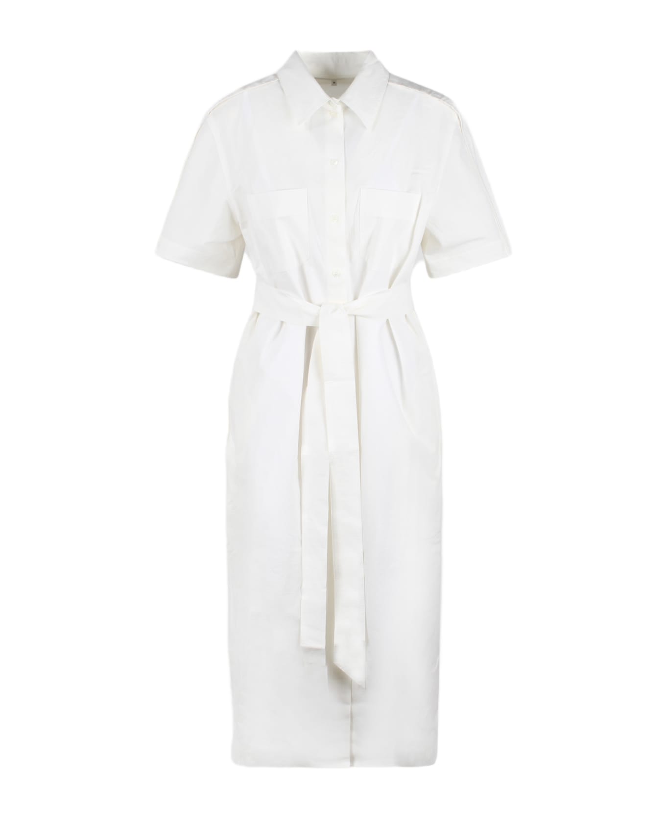 Maison Kitsuné Shirt Dress - White