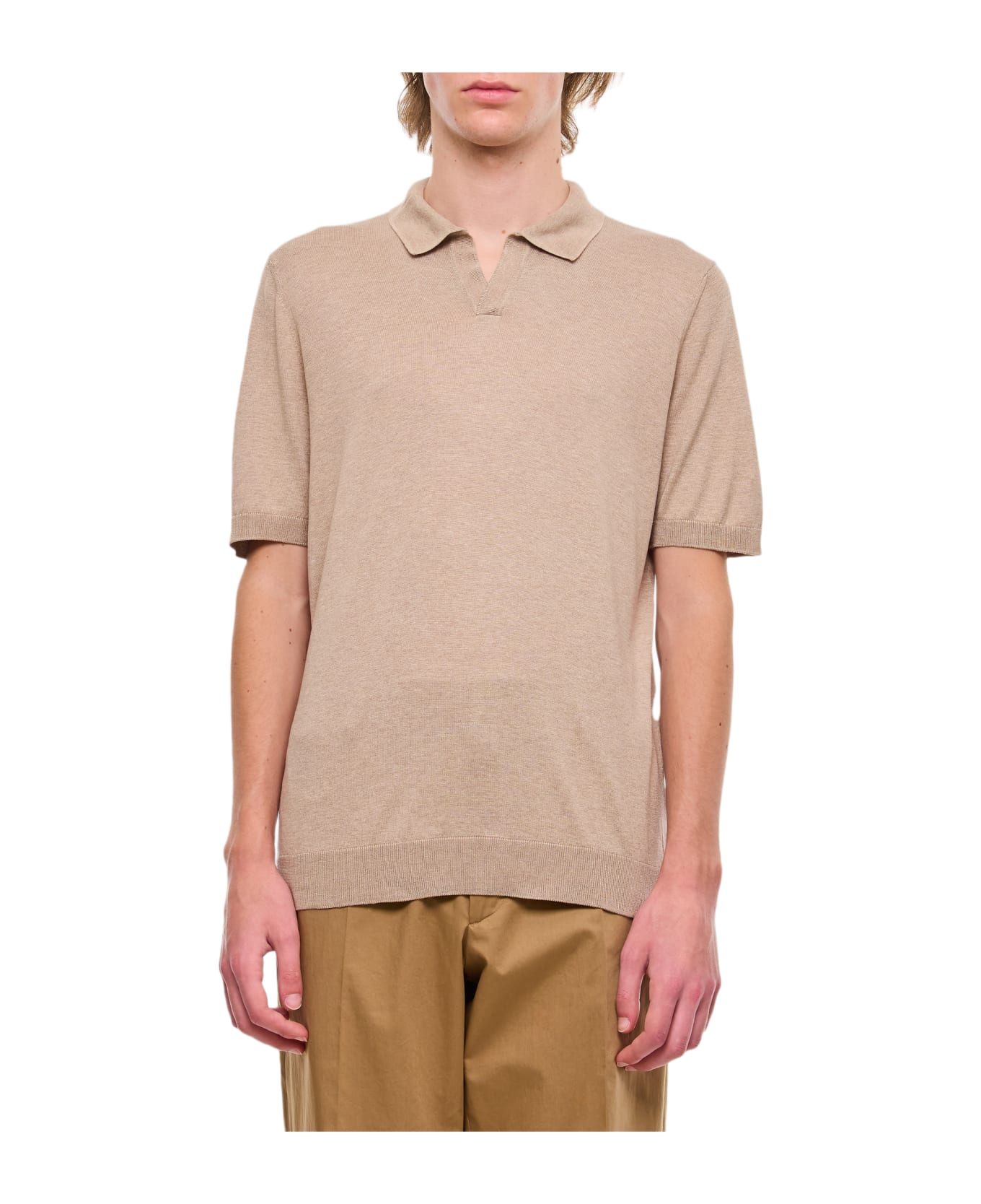 Tagliatore Polo - Brown ポロシャツ