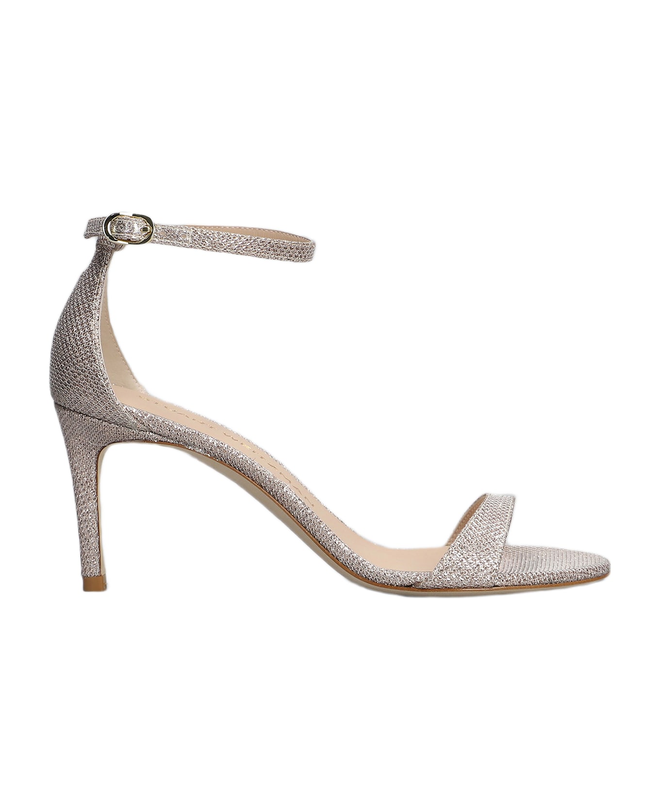Stuart Weitzman Nudist Ii Sandals In Gold Leather - gold