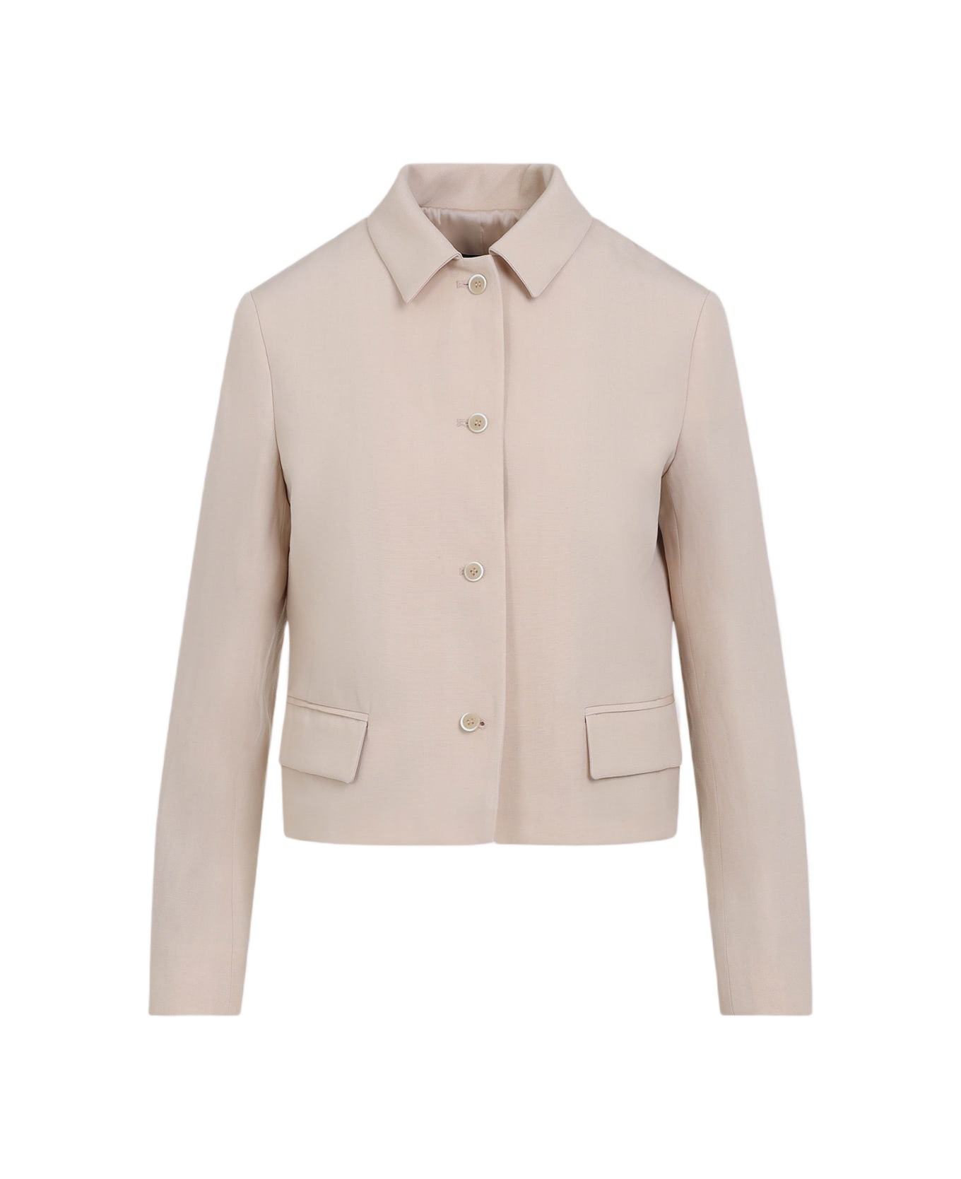 Fabiana Filippi Virgin Wool Jacket - Sabbia
