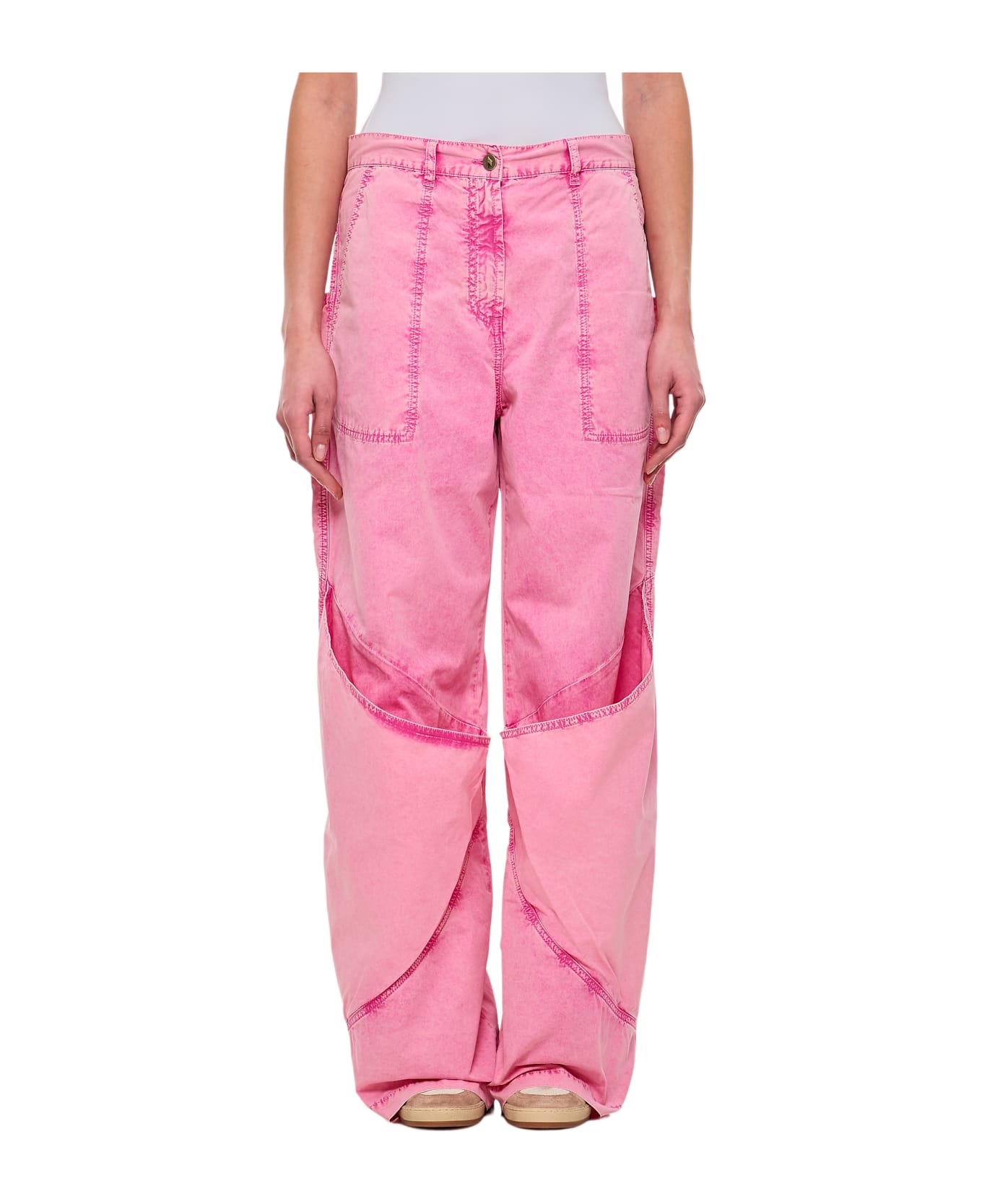 The Attico Long Trousers - Pink