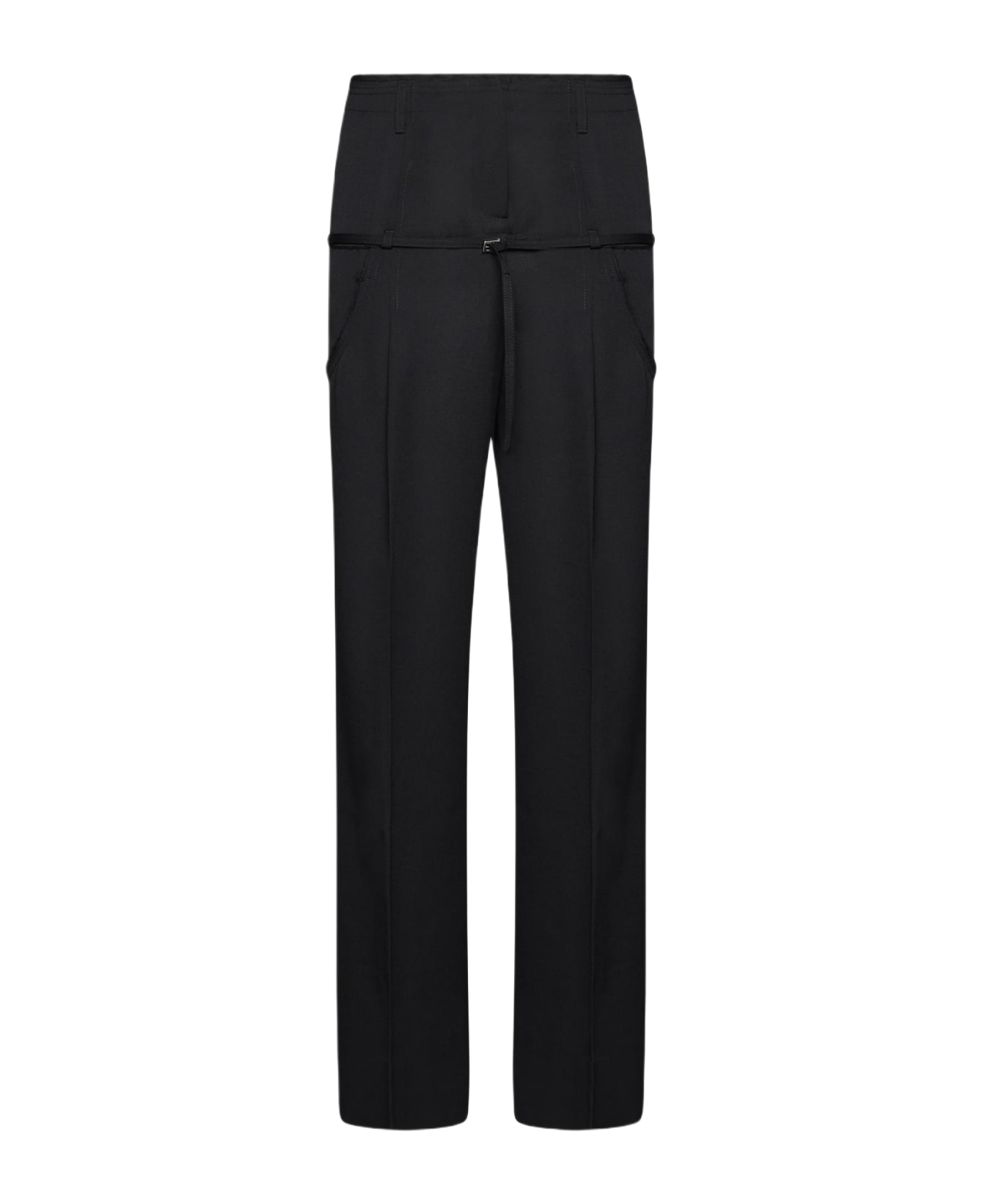 Jacquemus Criollo Wool Trousers - Black