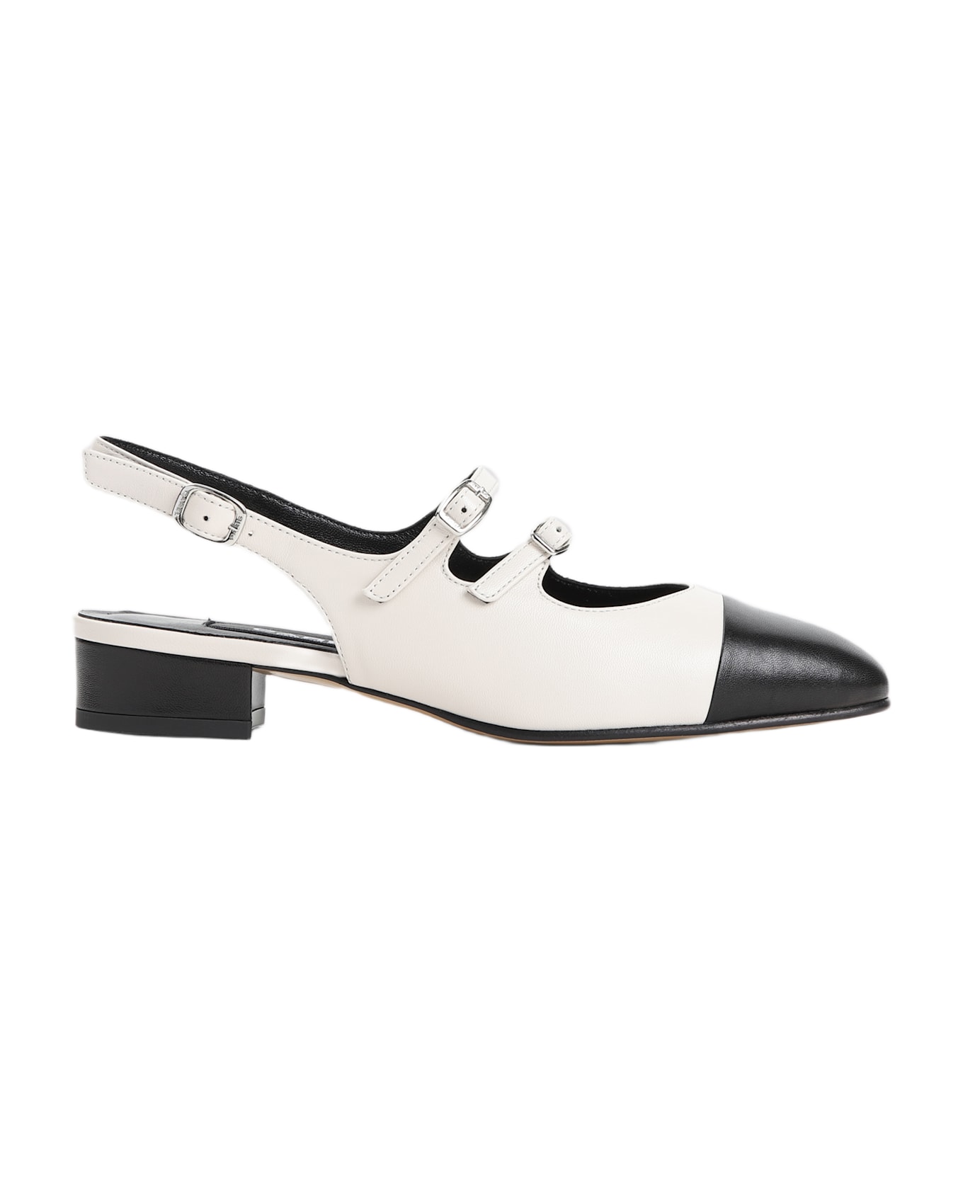 Carel Abricot 24 Mules - Beige Black