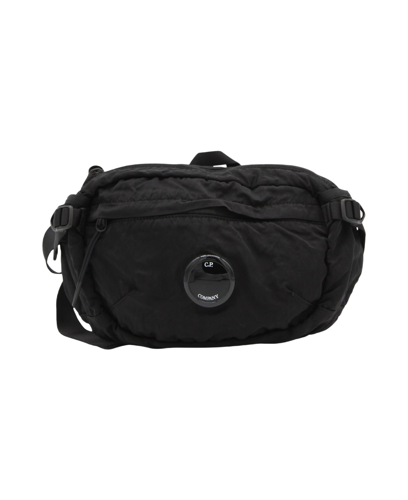 C.P. Company Black Belt Bag - NERO/BLACK
