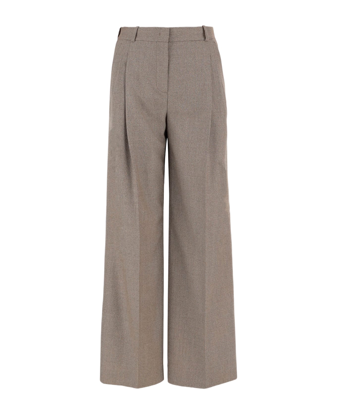 QL2 Mafalda Wool Trousers - Beige